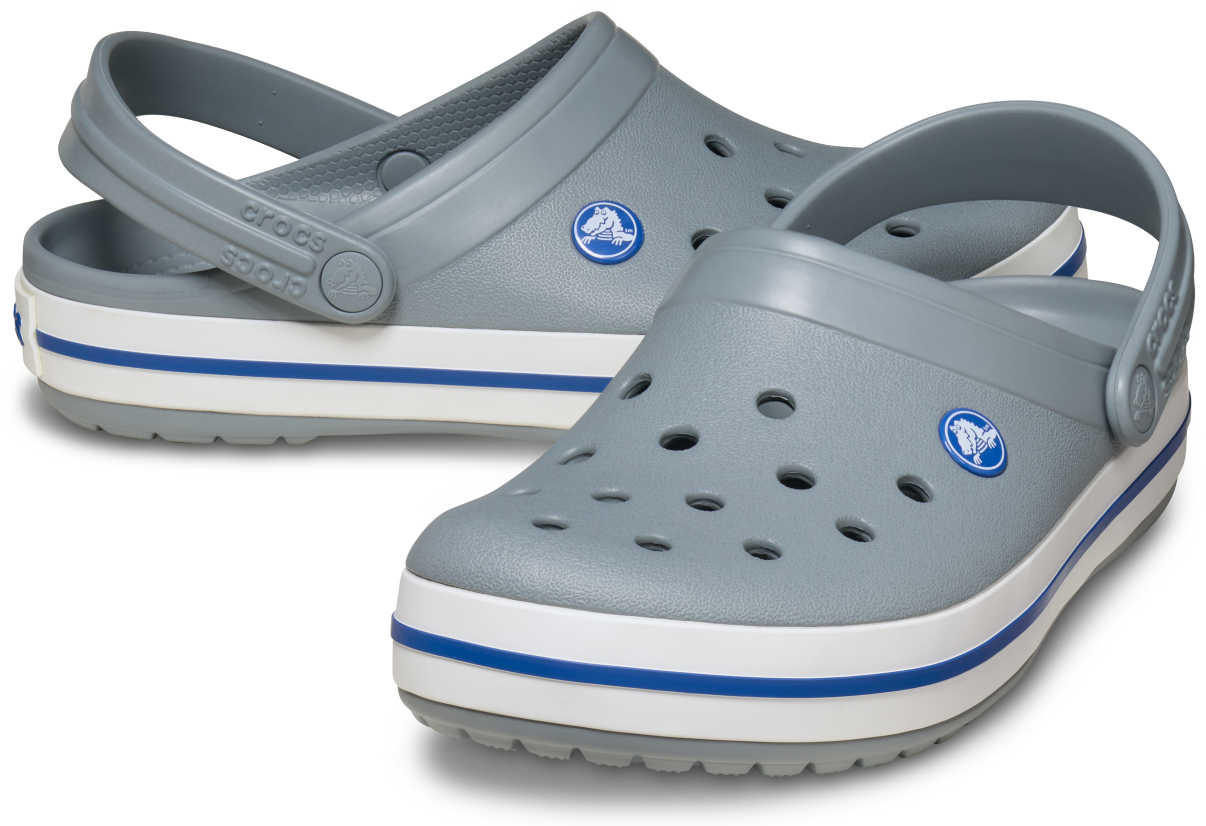 Crocs Clog »Crocband«  Sommerschuh, Gartenschuh, Poolslides, mit farbiger Laufsohle