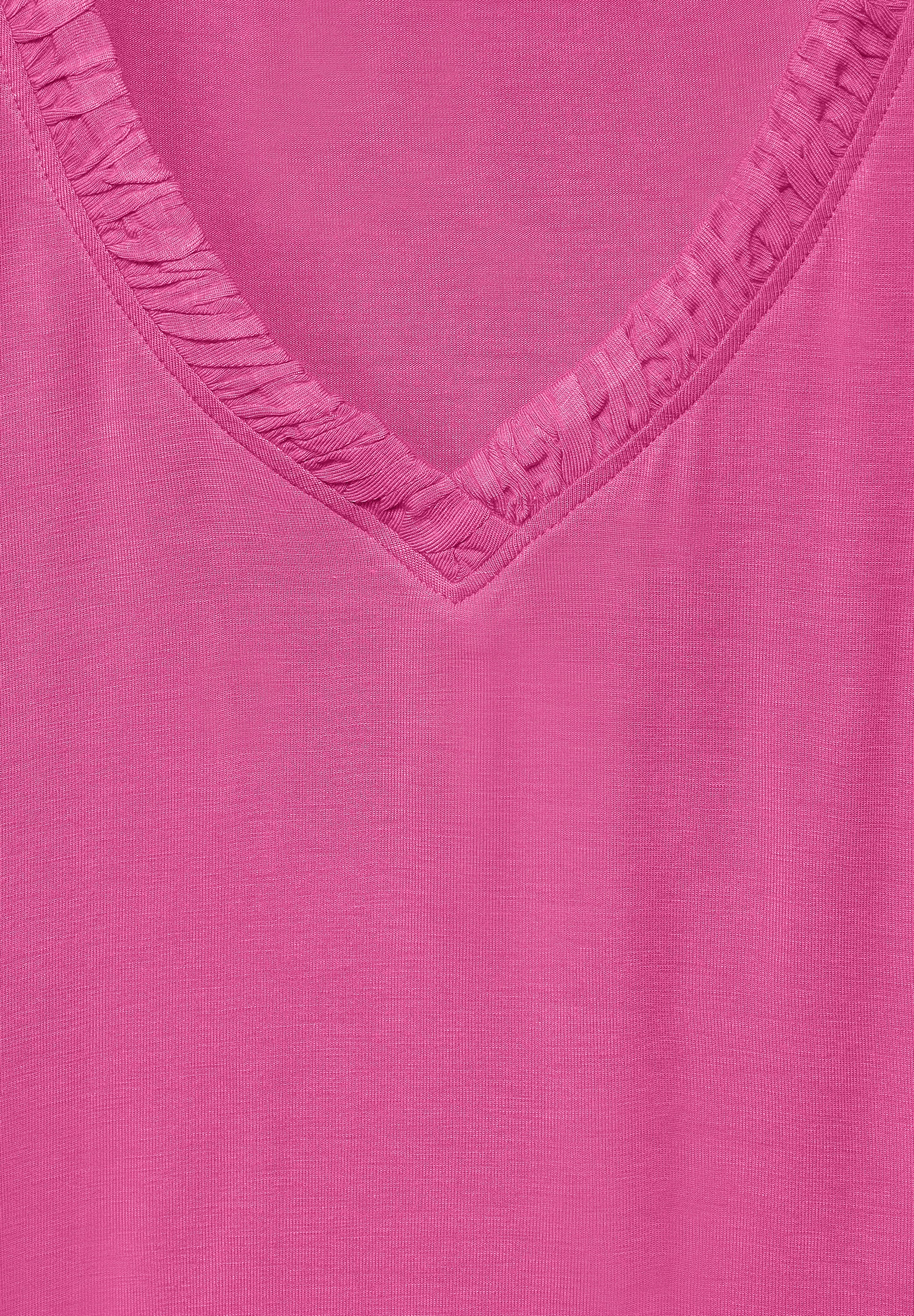 Cecil Shirttop, mit V-Ausschnitt