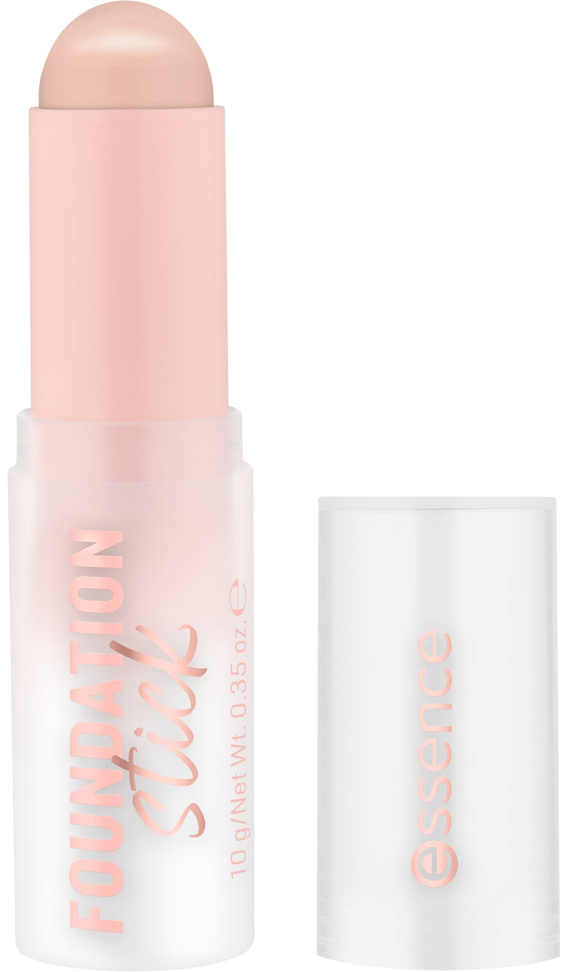 Essence Foundation »FOUNDATION stick«, (Set, 3 tlg.), Cremig und leicht verblendbar, Matt-Finish, variable Deckkraft.