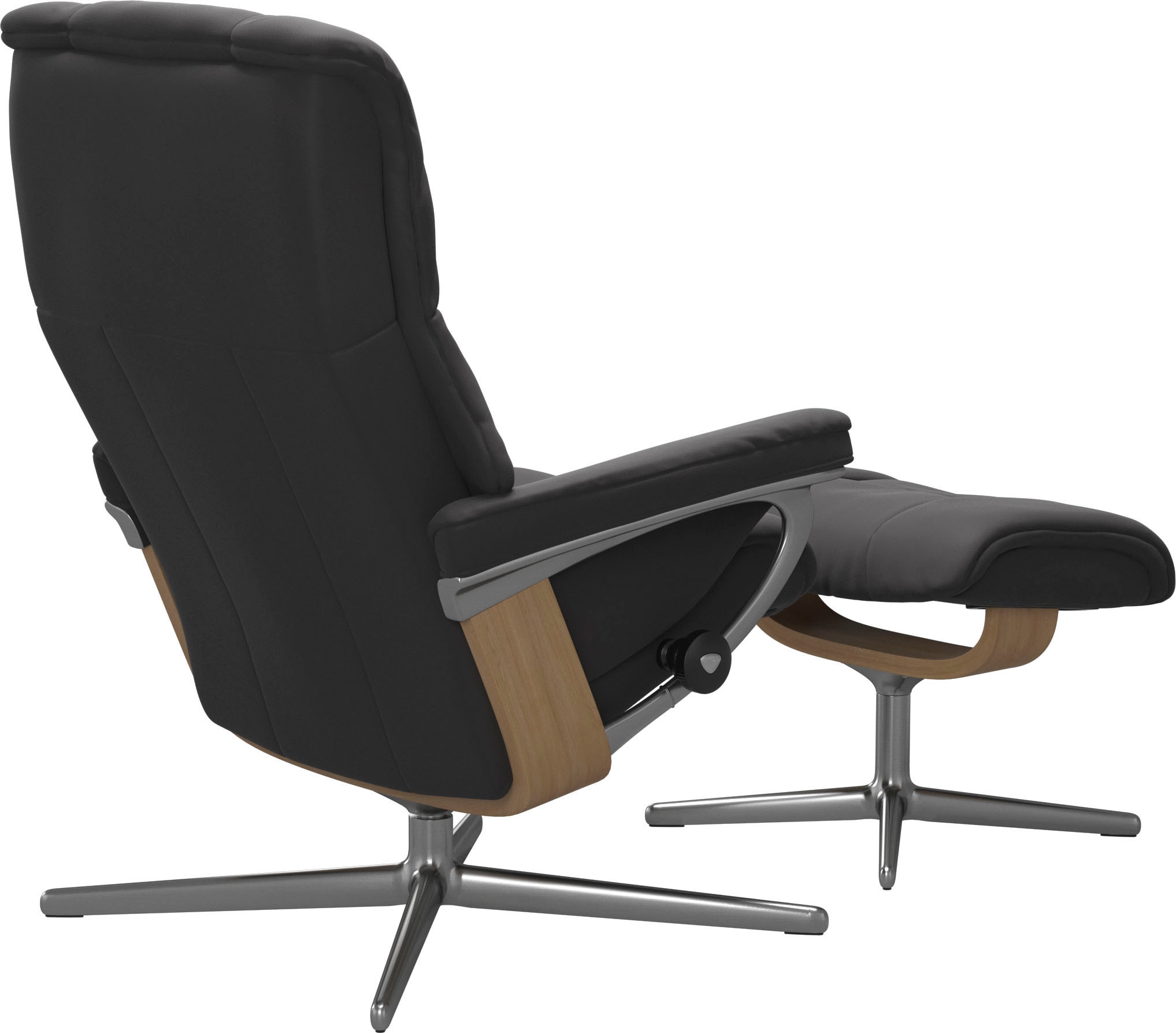 Stressless® Fußhocker »Mayfair«, mit Cross Base, Größe S, M & L, Holzakzent Eiche