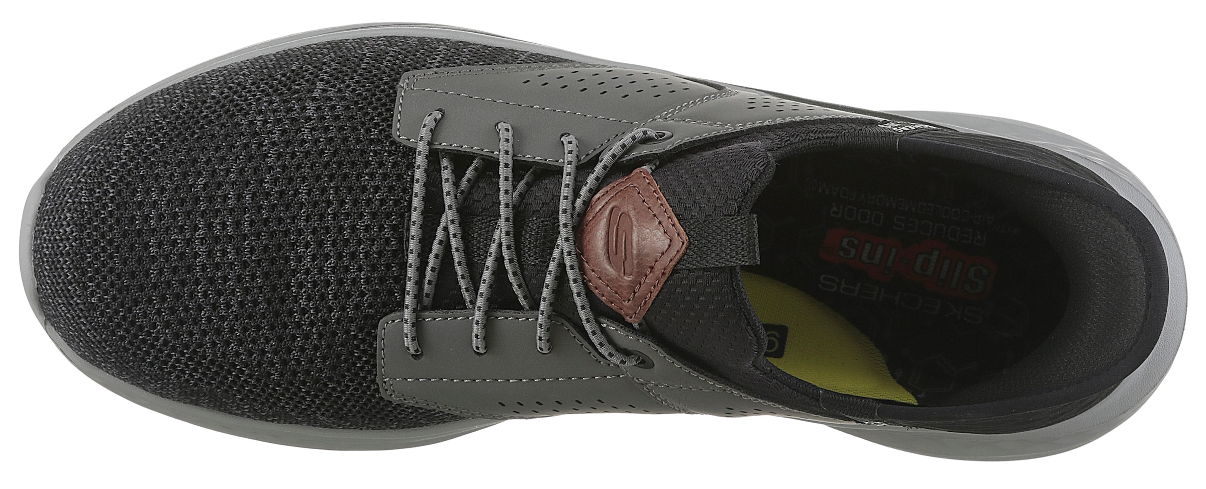 Skechers Slip-On Sneaker »SLADE-CASTER«  Slipper, Sneaker mit Gummizug und Slip-ins