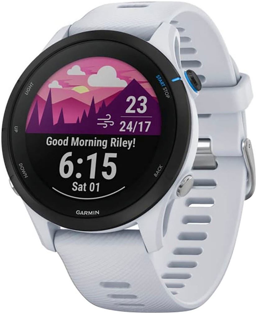 Garmin Smartwatch »Forerunner 255 Music«, (3,3 cm / 1,3 Zoll), 4 GB,)