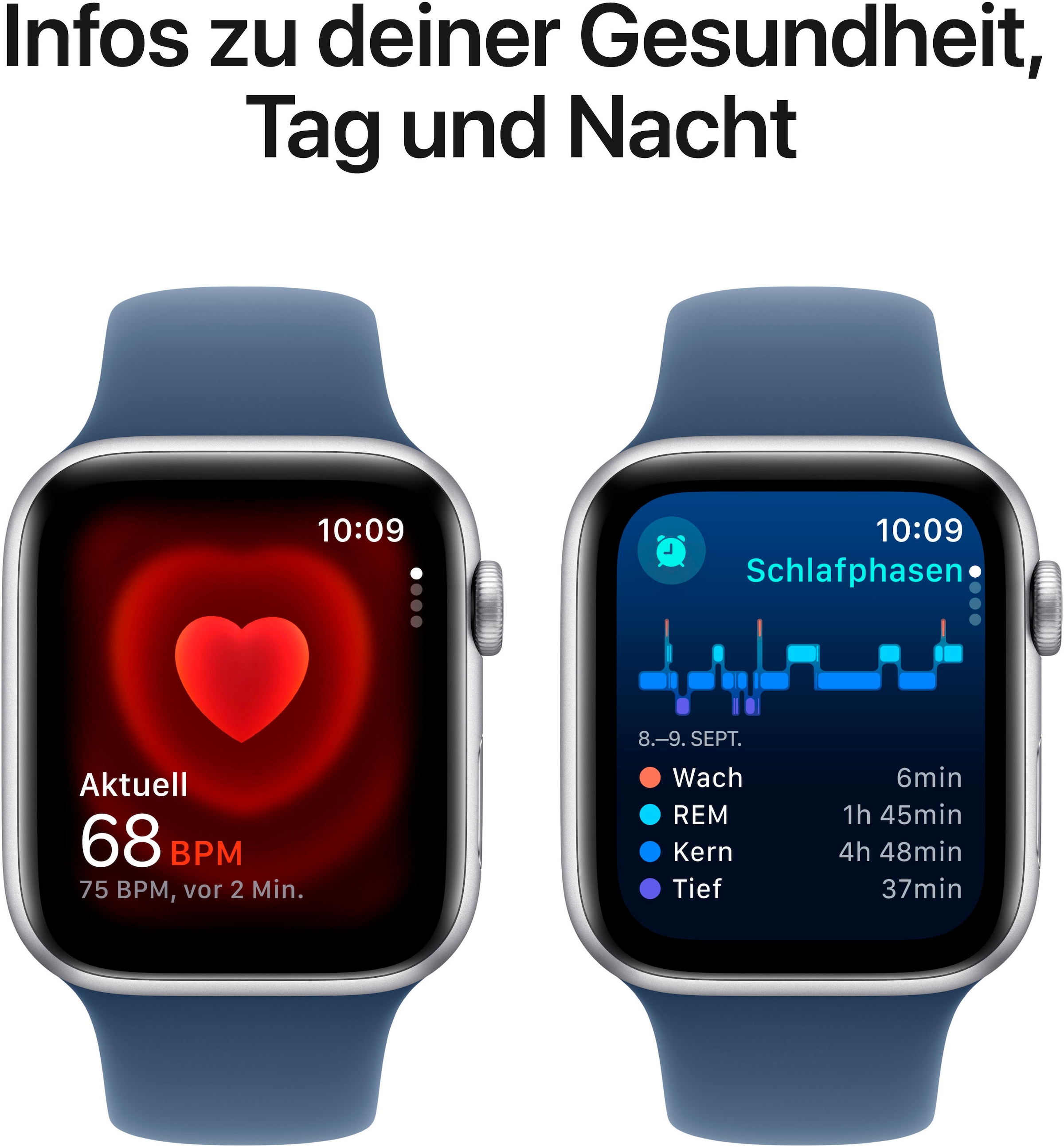 Apple Smartwatch »Watch SE (2024)«, Watch OS, 32 GB,)