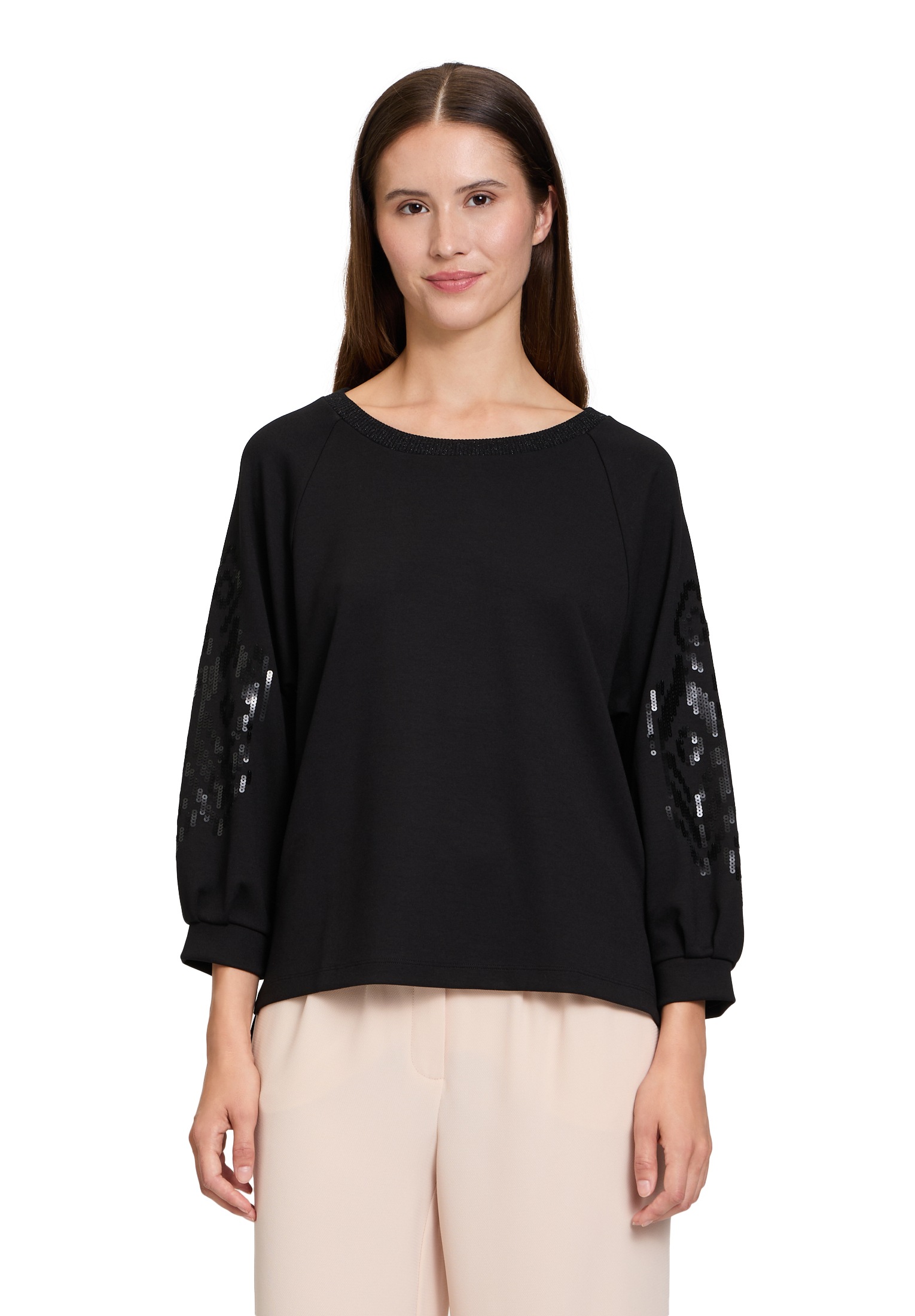 Betty Barclay Sweatshirt »Sweatshirt mit Trompetenärmeln«