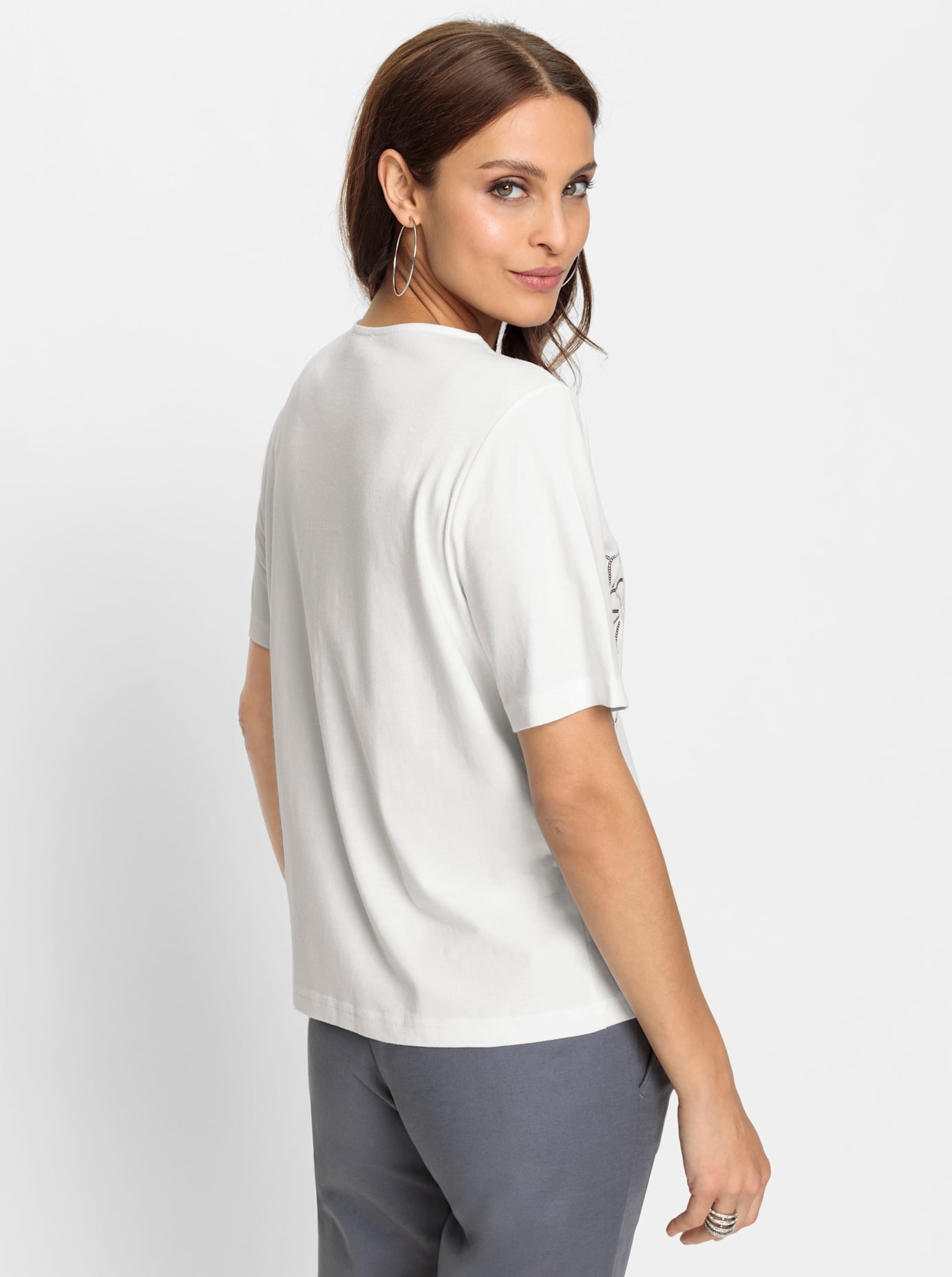 Lady Rundhalsshirt »Kurzarm-Shirt«, (1 tlg.)