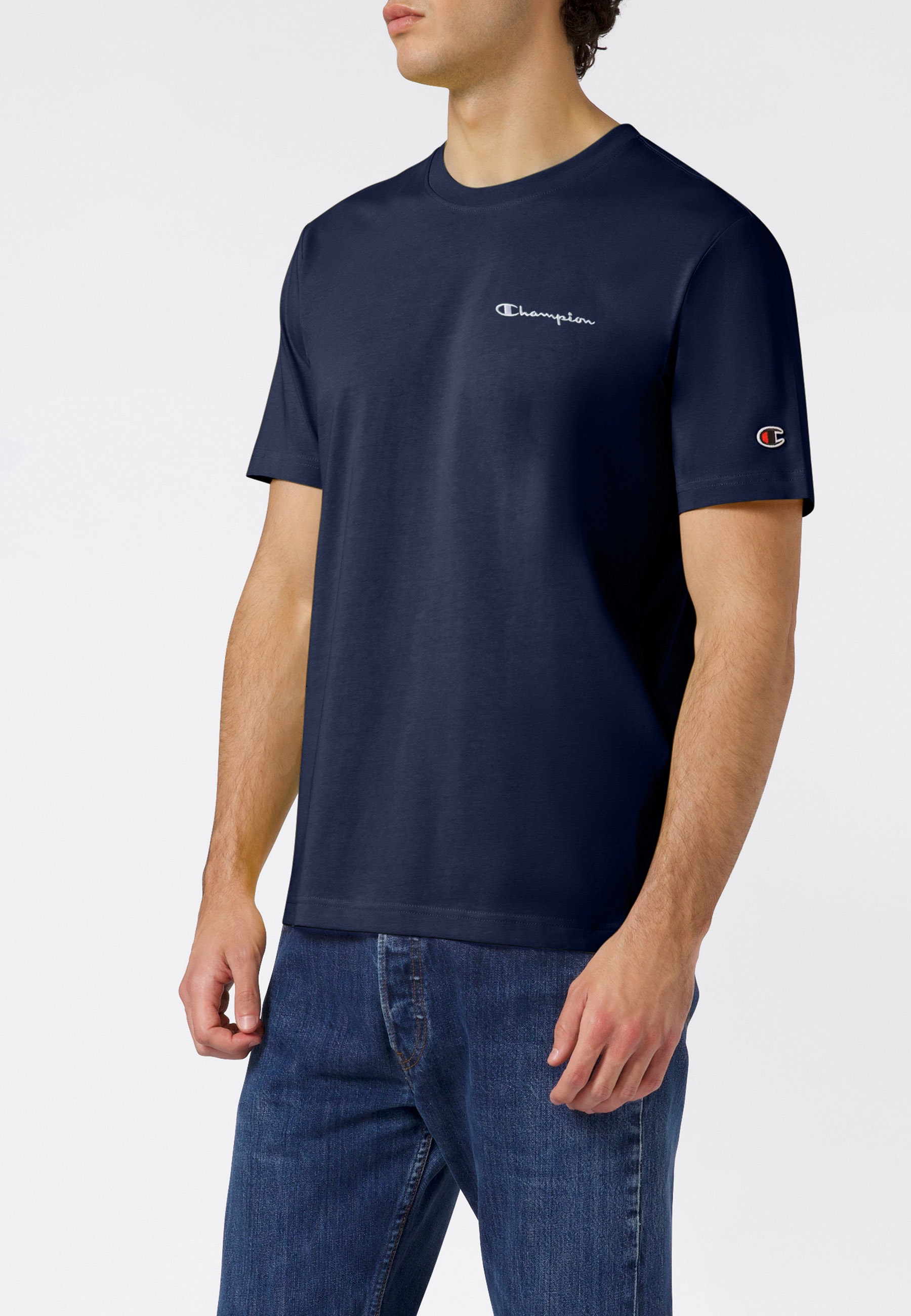 Champion T-Shirt »ICONS CONTRAST  SS Tee« sportlicher Schnitt, Kurzarm, für sportliche Aktivitäten