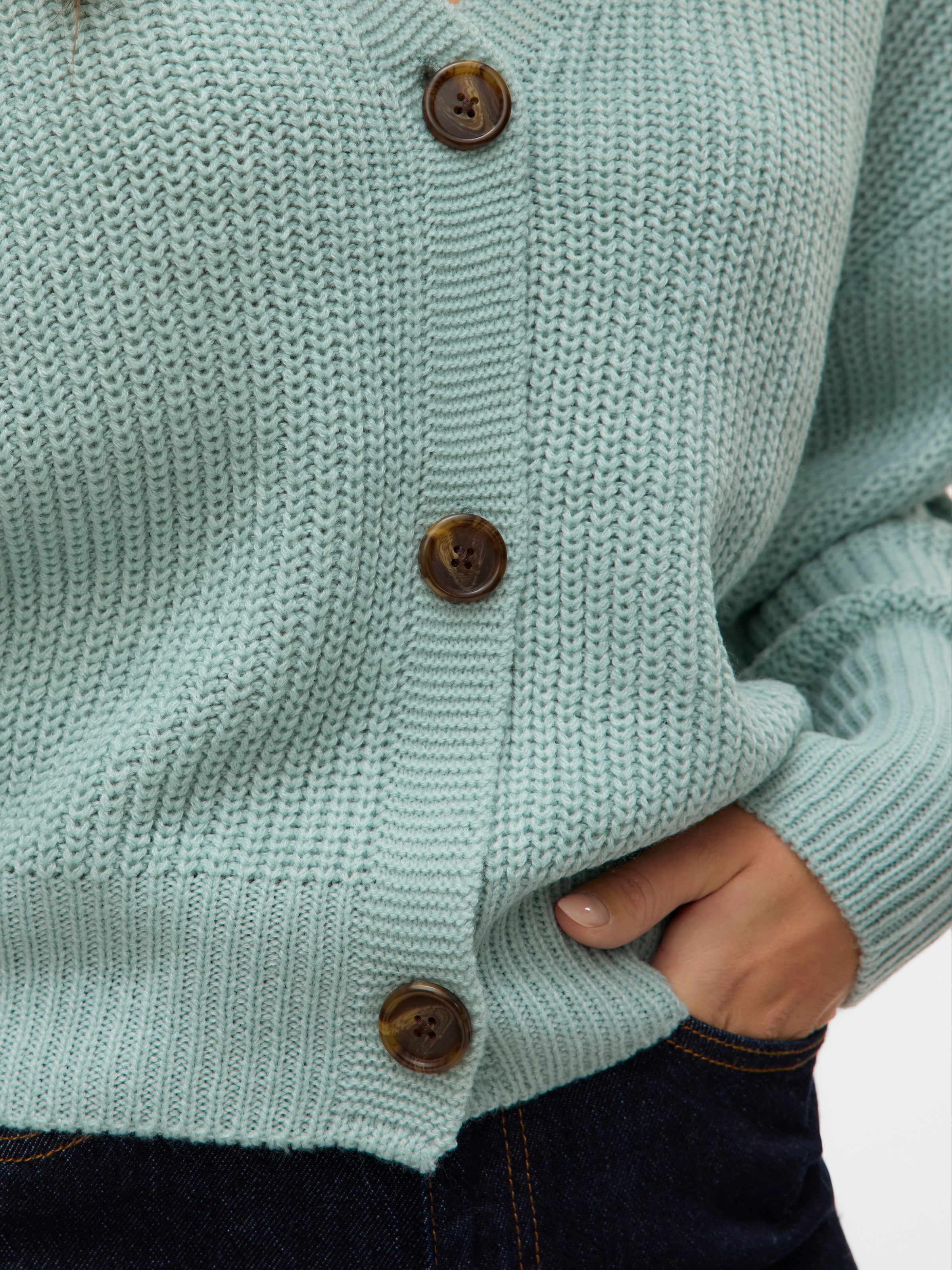 Vero Moda Strickjacke »VMLEA LS V-NECK CUFF CARDIGAN«