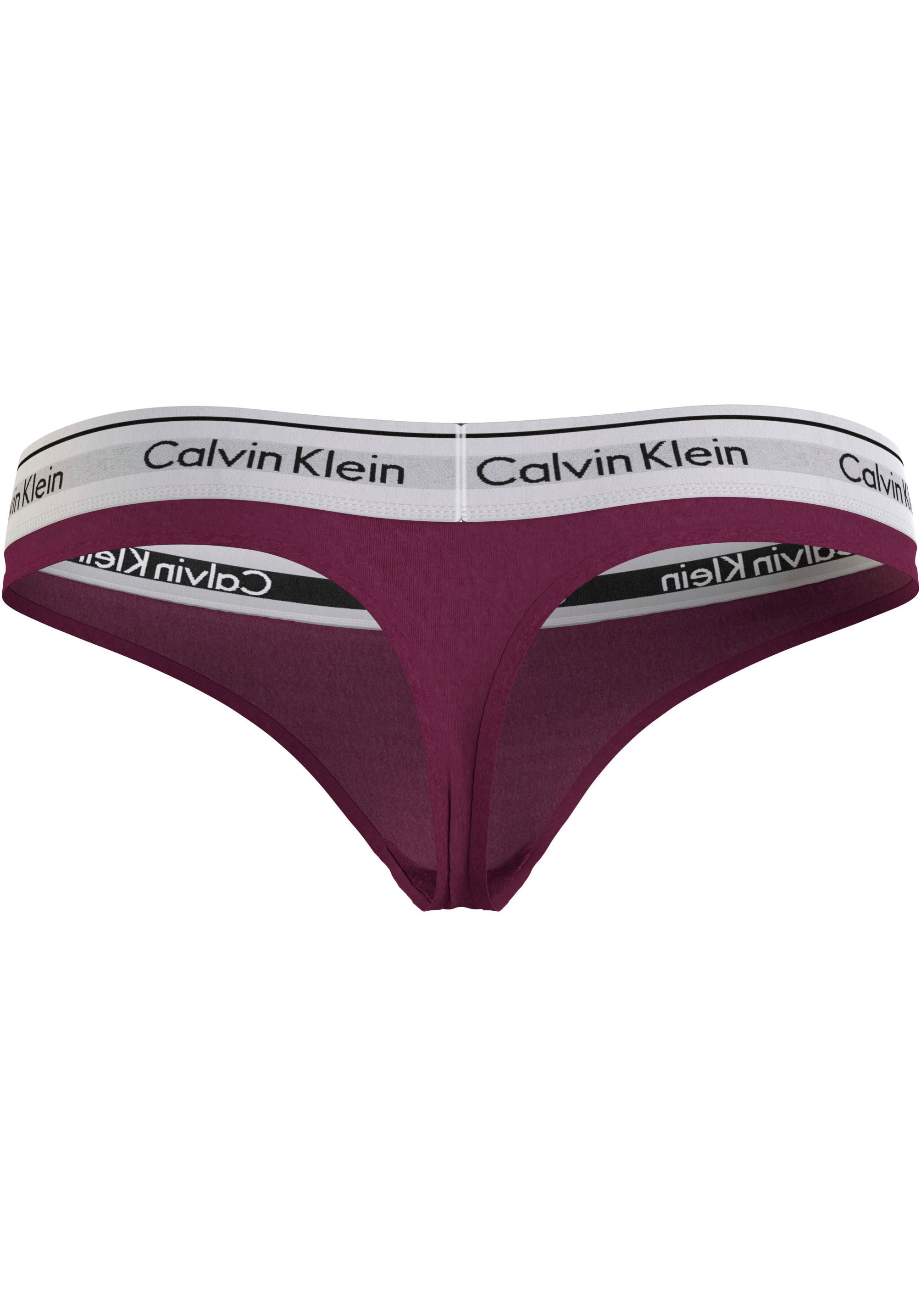 Calvin Klein Underwear T-String »THONG«, mit CK-Logo am Bund