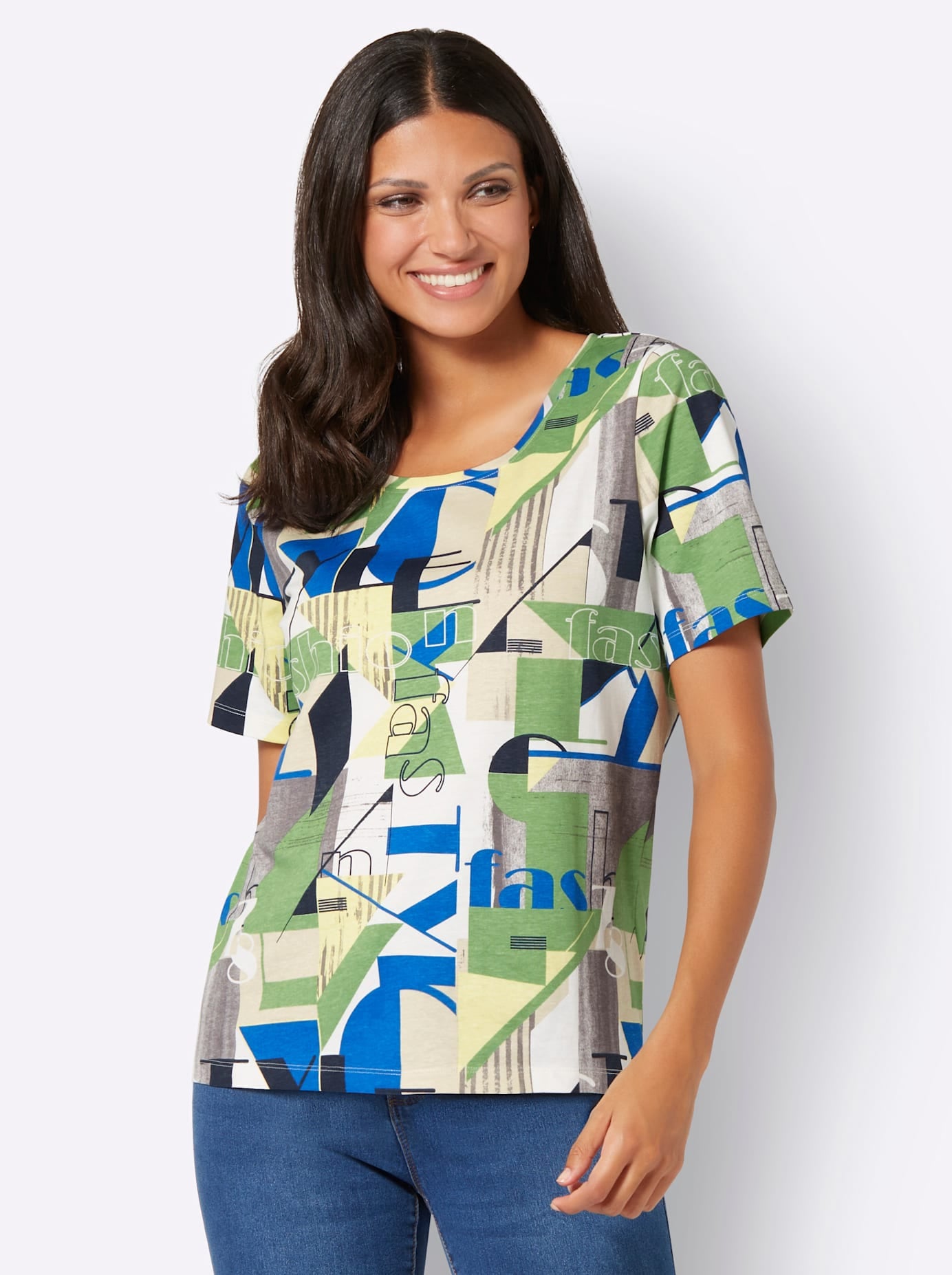 Classic Basics Kurzarmshirt »Rundhals-Shirt«, (1 tlg.)