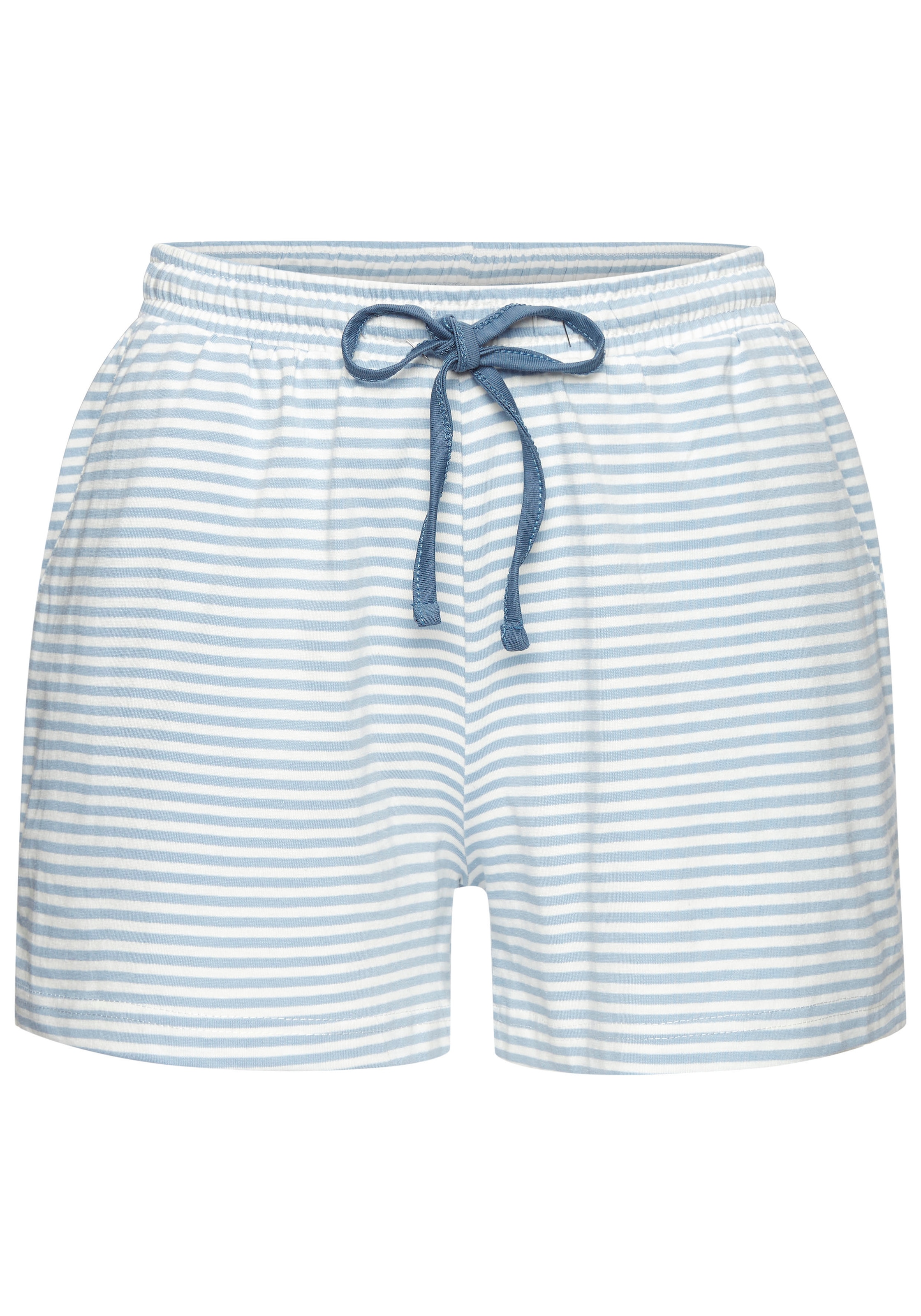 Vivance Dreams Shorty Set, 2-teilig, 2 tlg. mit feinen garngefärbten Streifen