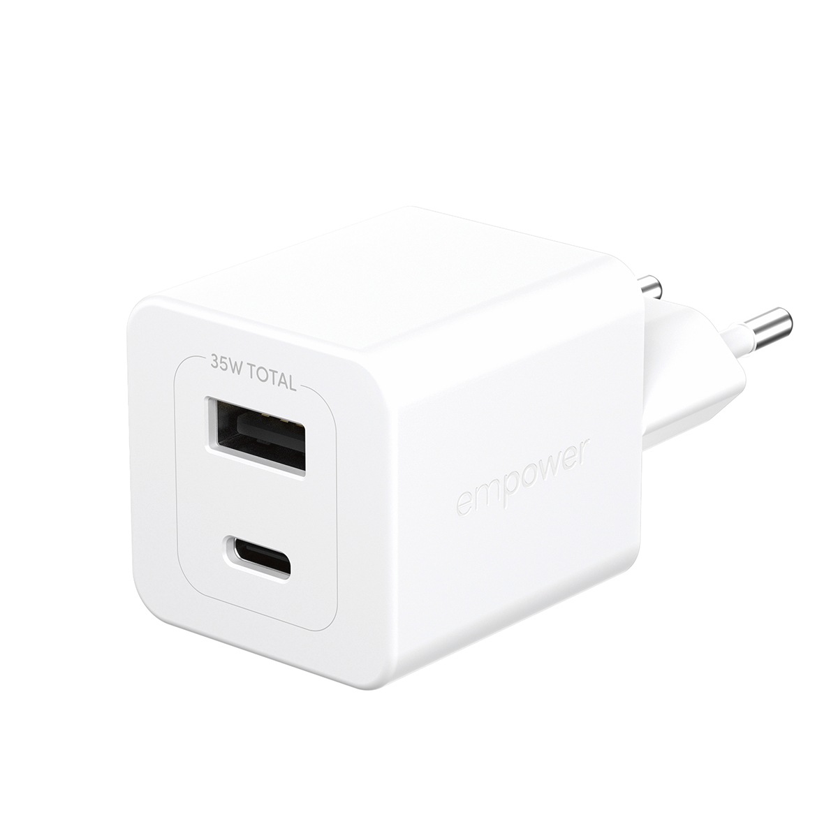 empower by PanzerGlass USB-Ladegerät »Turbo 35 W Charger 1x USB-C 1x USB-A EU-Plug«
