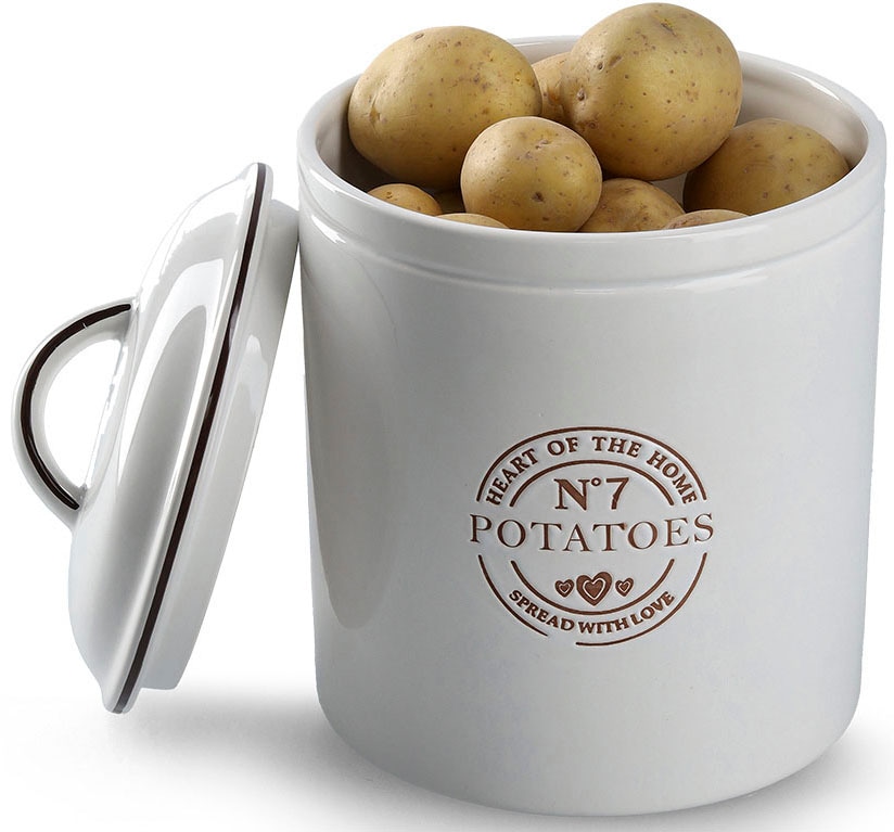 Zeller Present Vorratsdose »Potatoes«, (1 tlg.), Eleganter Landhausstil