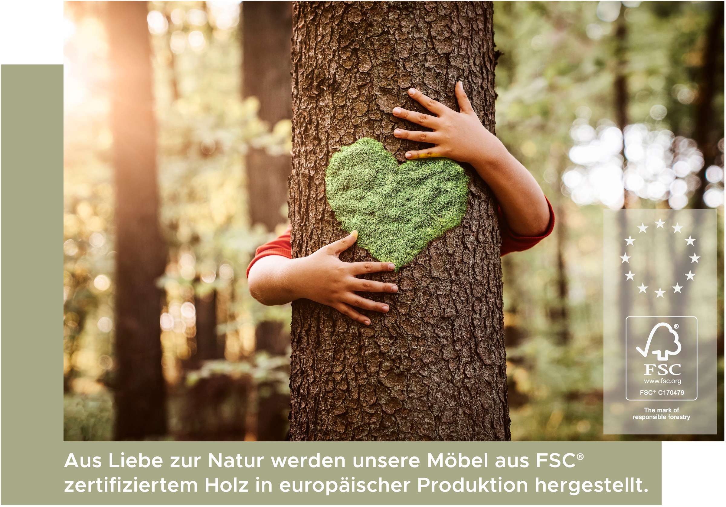 INOSIGN Wohnwand »Aosta, Breite 235cm, bestehend aus Lowboard, Wandboard, Vitrine«, (3 St.), Wohnwand, Kombination, Anbauwand, Möbel Set, Schrankwand, Möbel Kombi