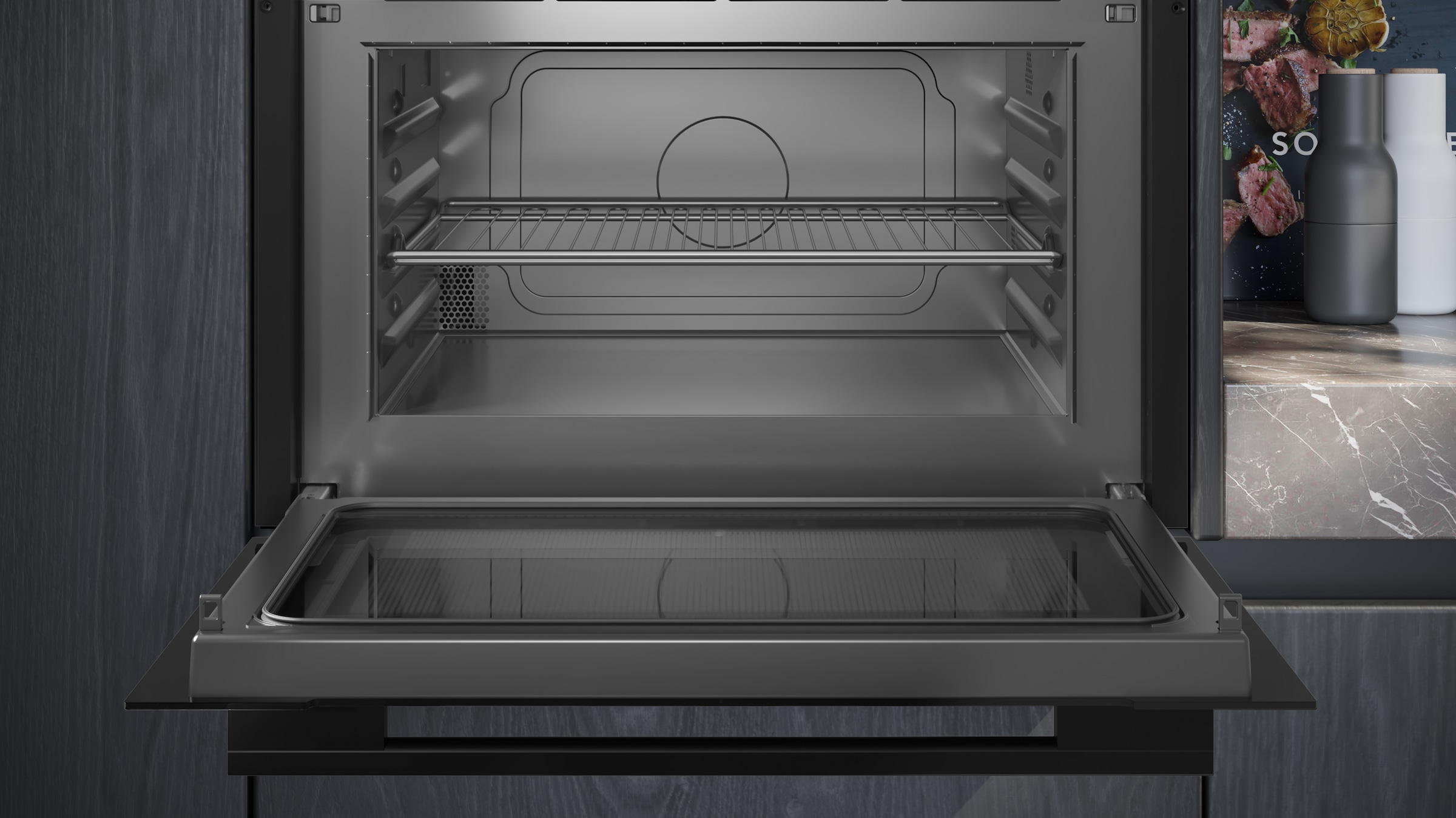 SIEMENS Einbau-Mikrowelle »CE732GXB1«, Mikrowelle-Grill, 3100 W
