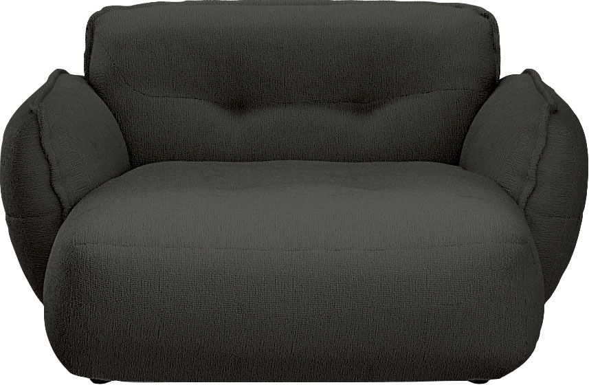 BETYPE Chaiselongue »Be Fluffy, moderner Love Seat, XXL Sofa, Lese-Sessel, Big-Sessel für 2« Softes Sitzgefühl, moderne Kedernaht, hochwertiger Bezug
