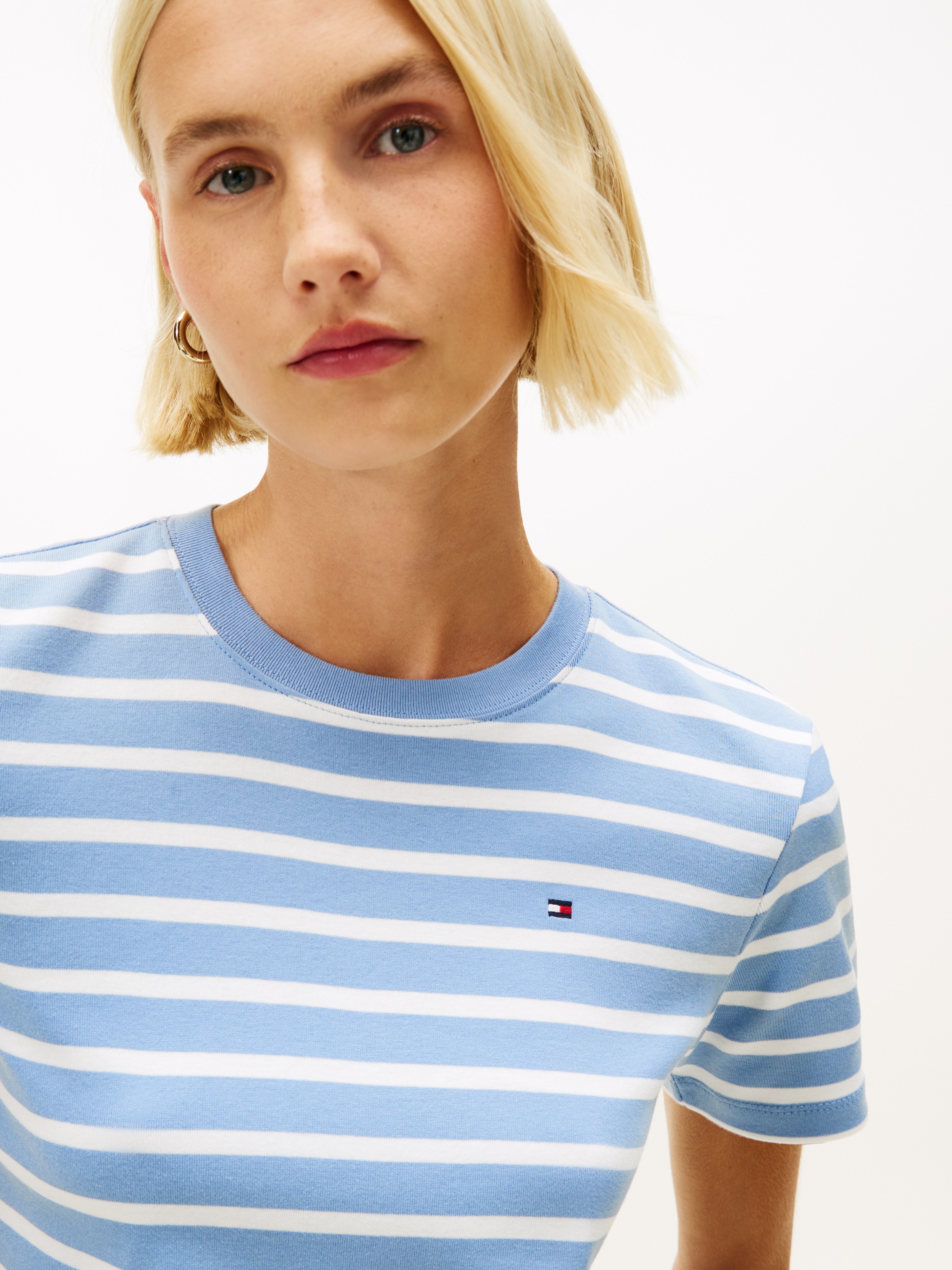 Tommy Hilfiger T-Shirt »SLIM CODY C-NK SS« Baumwolle, slim fit