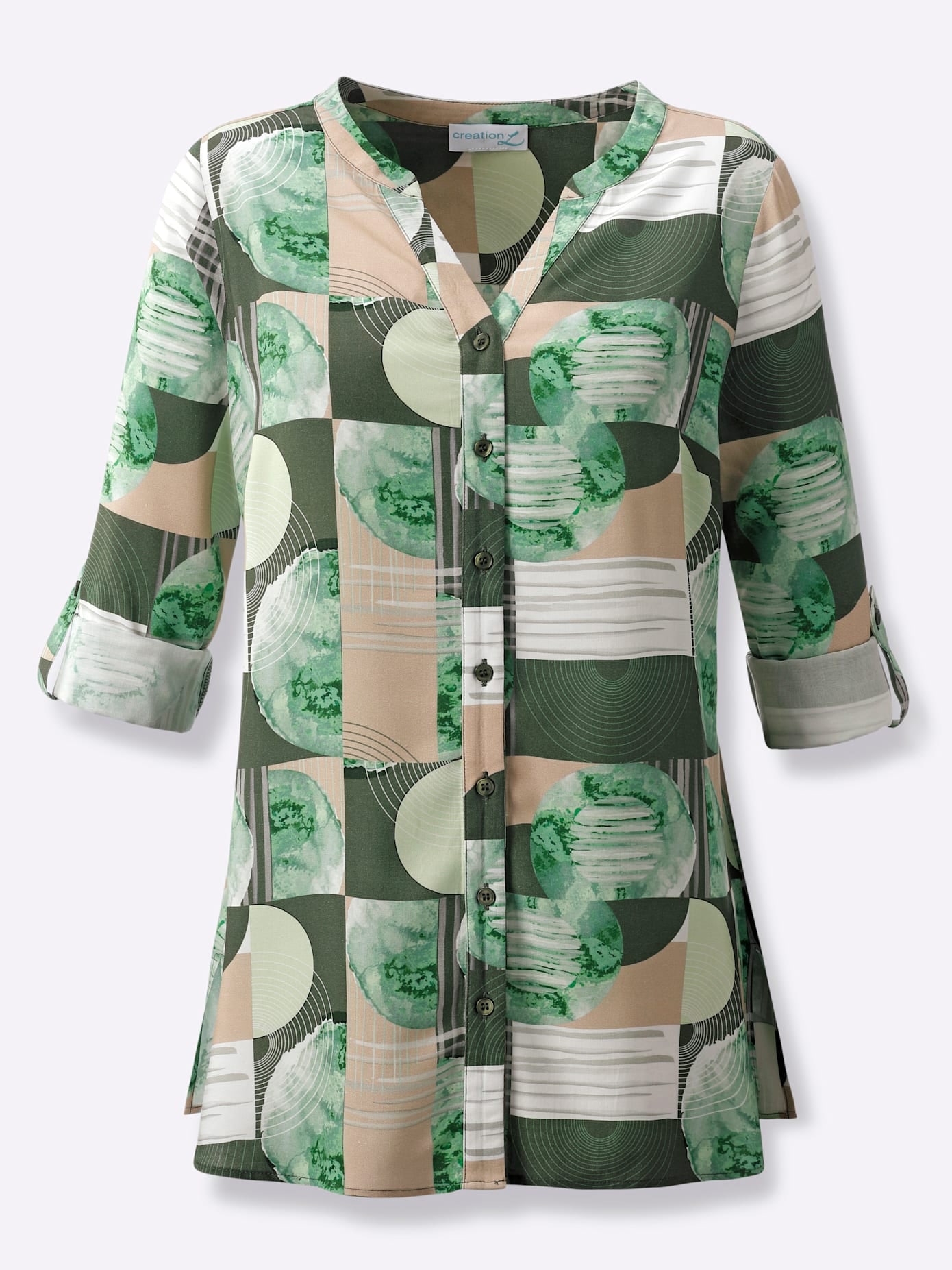 creation L Langarmbluse