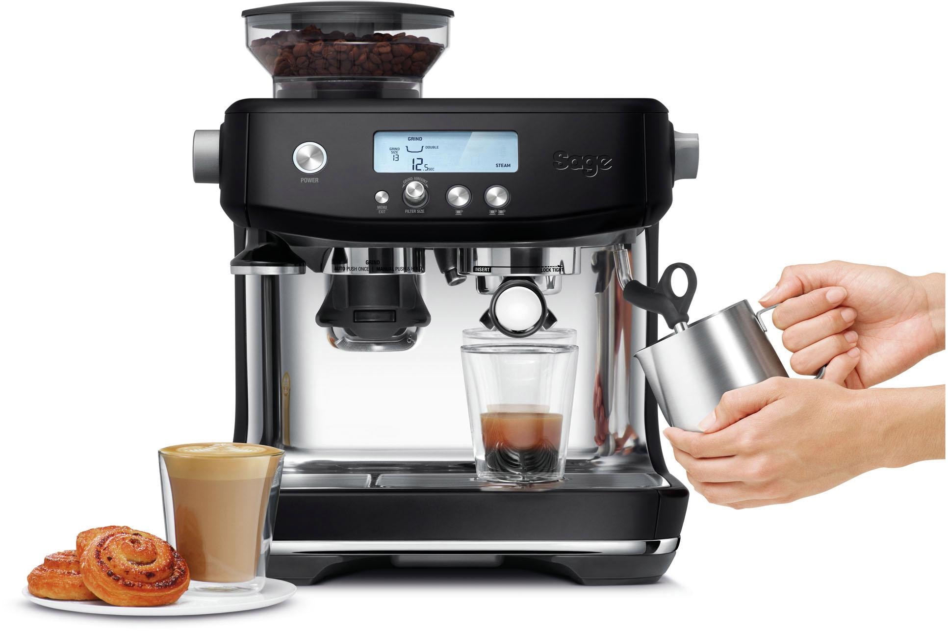 Sage Espressomaschine »»The Barista Pro, SES878BTR4EEU1««, Mattschwarz