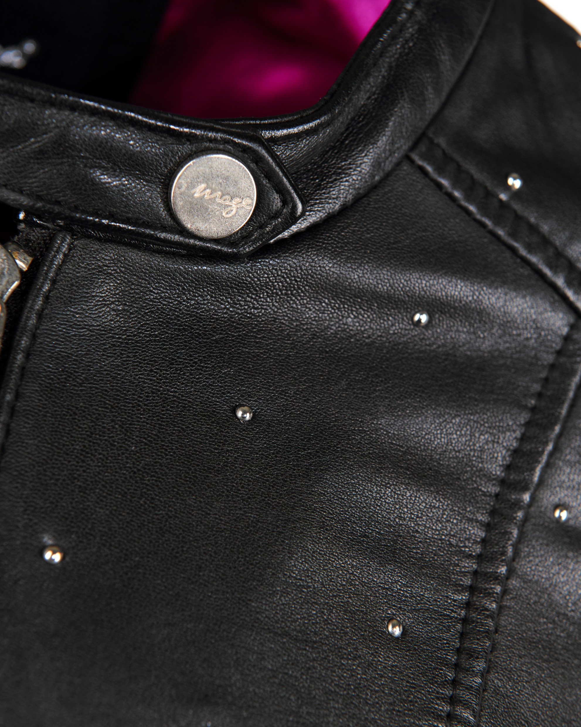 Maze Bikerjacke »Lederjacke Nelo«