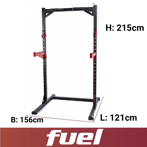 Fuel Fitness Heimtrainer »FUEL Fitness Half Cage HR300 Squat Rack Stahl, bis 272 kg«