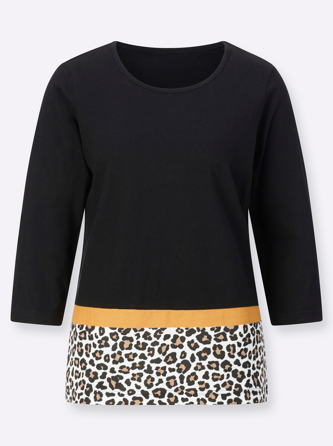 Classic Basics Rundhalsshirt »Rundhals-Shirt«, (1 tlg.)