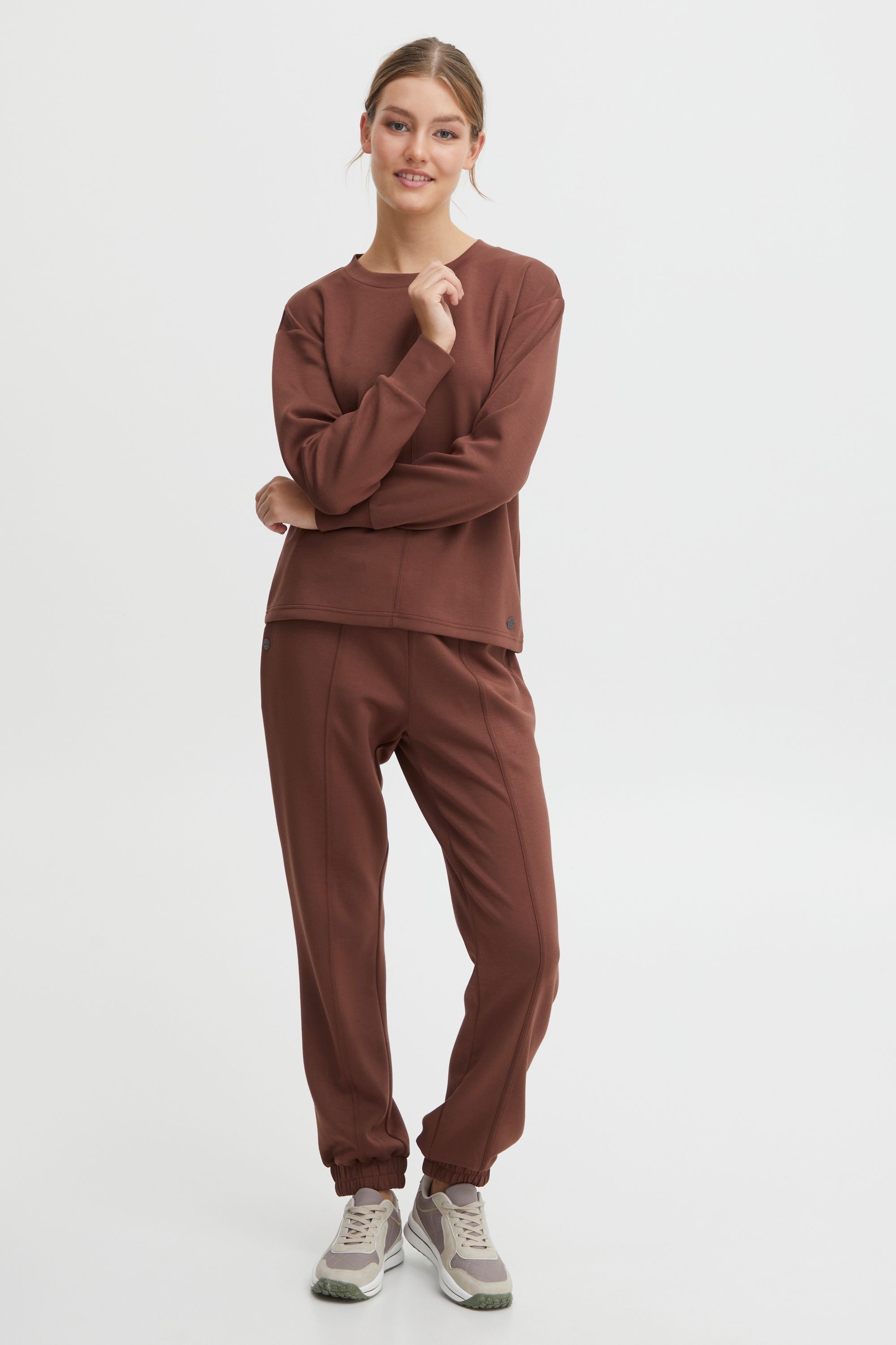 OXMO Rundhalspullover »Sweatshirt OXPea«