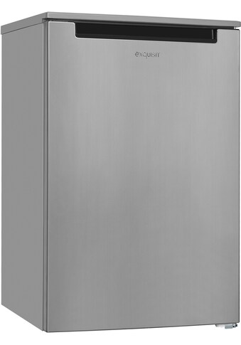 exquisit Kühlschrank, KS15-V-040D inoxlook, 85,5 cm hoch, 54,5 cm breit kaufen