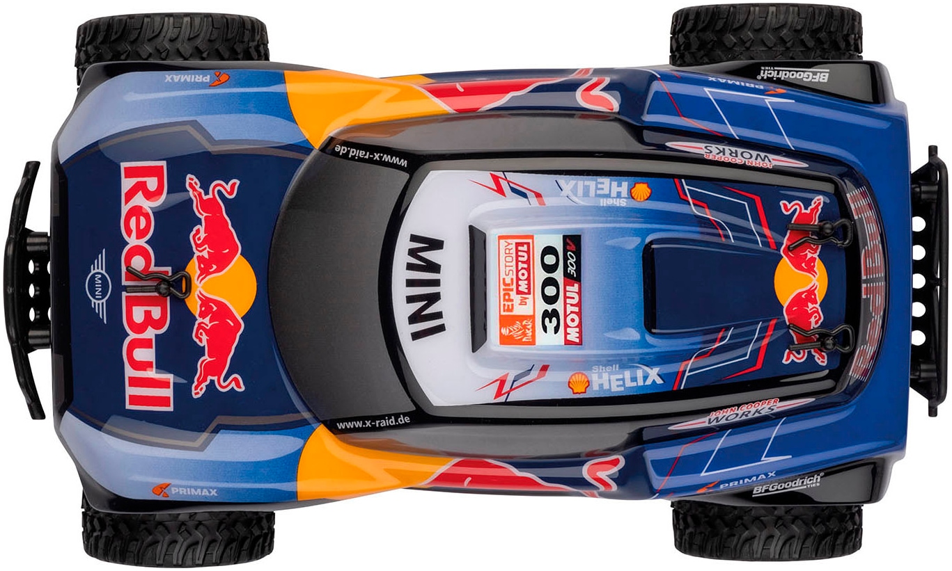 Happy People RC-Buggy »Mini Cooper JCW X-Raid Red Bull«, mit Fernbedienung