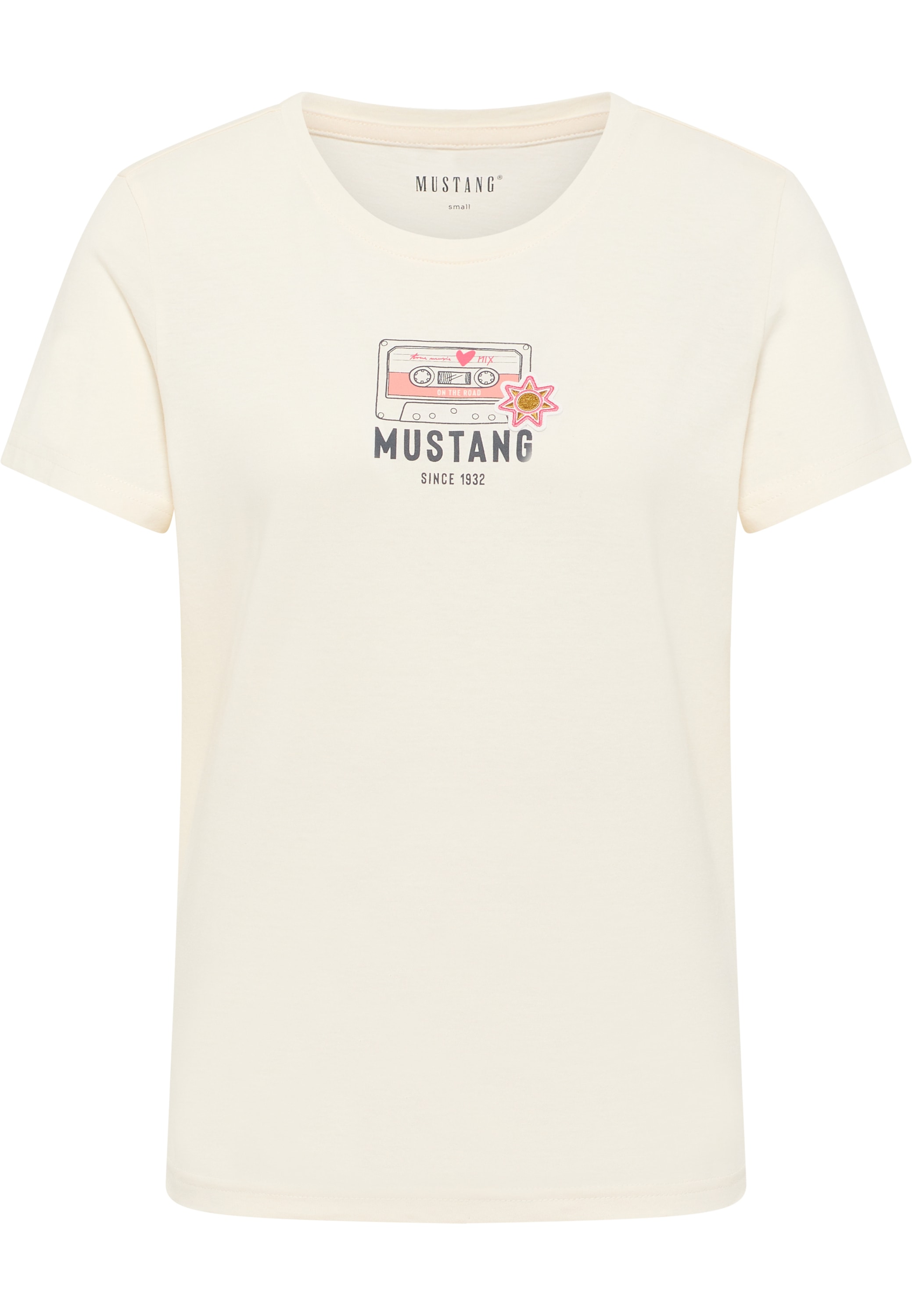 MUSTANG Kurzarmshirt »Print-Shirt« Shop OTTO im Online