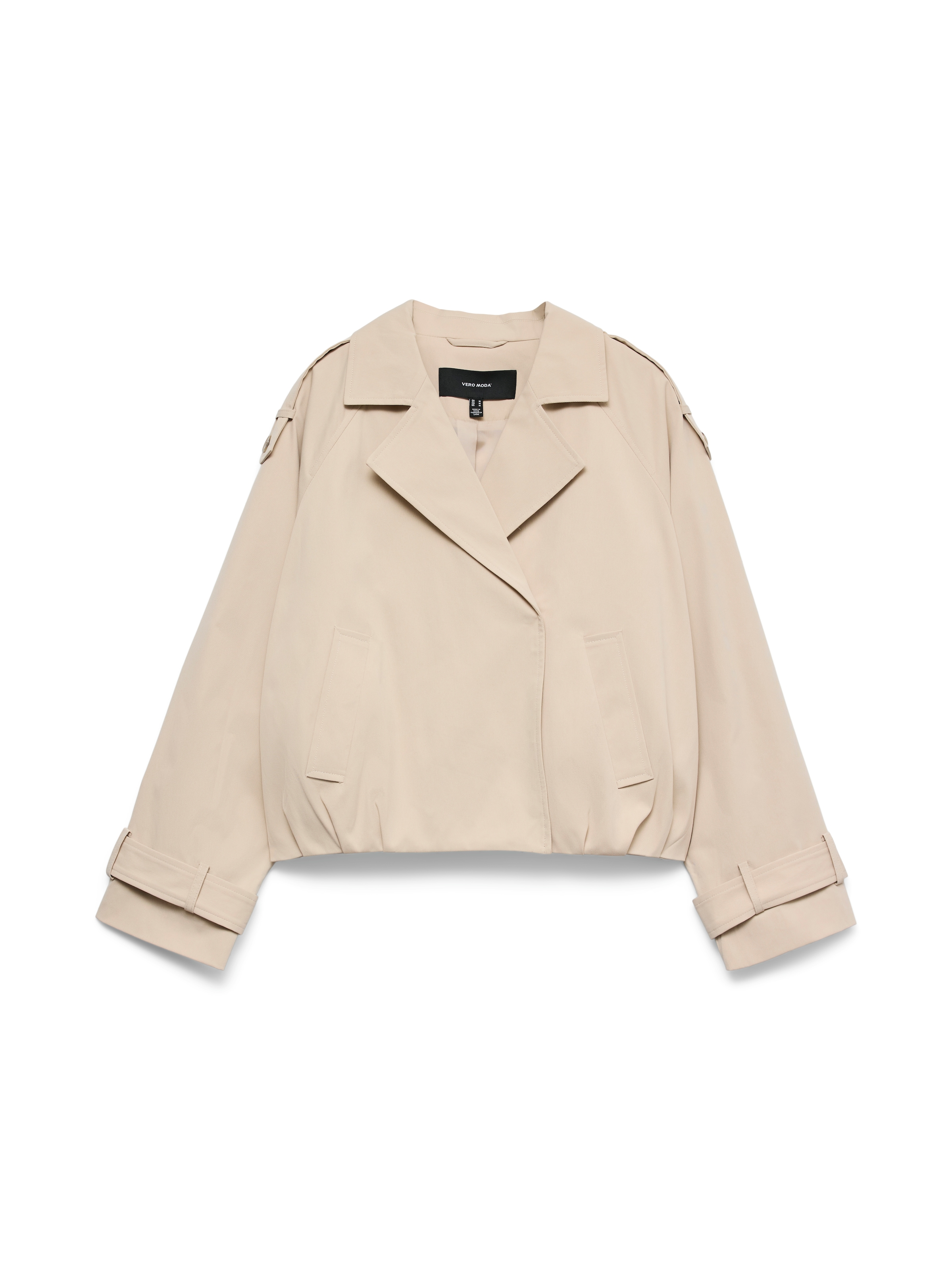 Vero Moda Kurzjacke »VMCHELSEA MADDY SHORT JACKET« Kunstfaser, im Trenchcoat Style