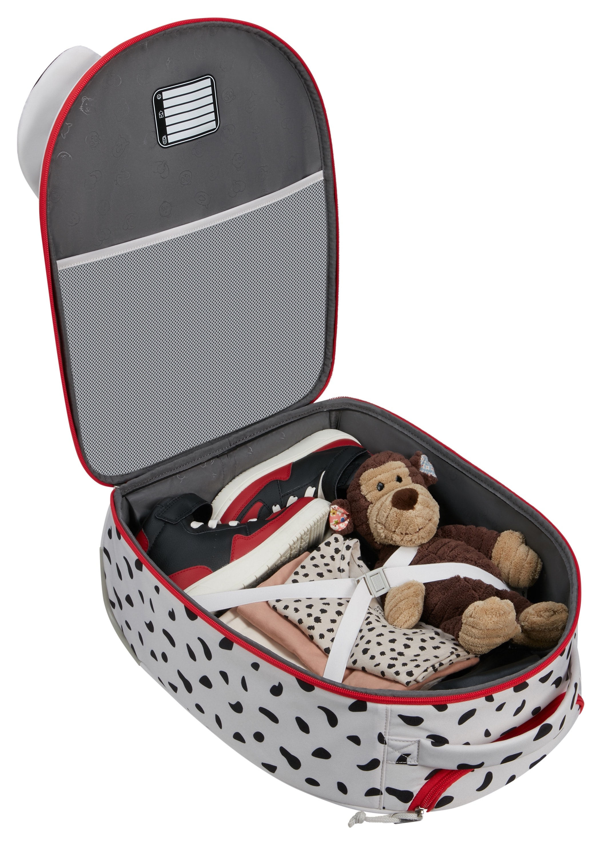 Samsonite Kinderkoffer »HAPPY SAMMIES DISNEY Dalmatian Patch«, 2 Rollen, Kindergepäck Kindertrolley Reisegepäck
