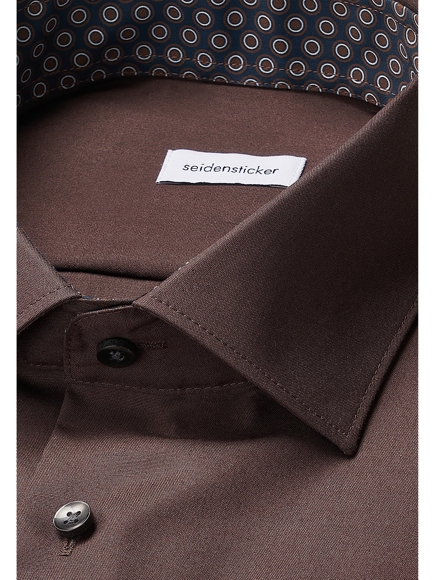 seidensticker Businesshemd »Schwarze Rose«, Shaped 1/1 Kentkragen Uni
