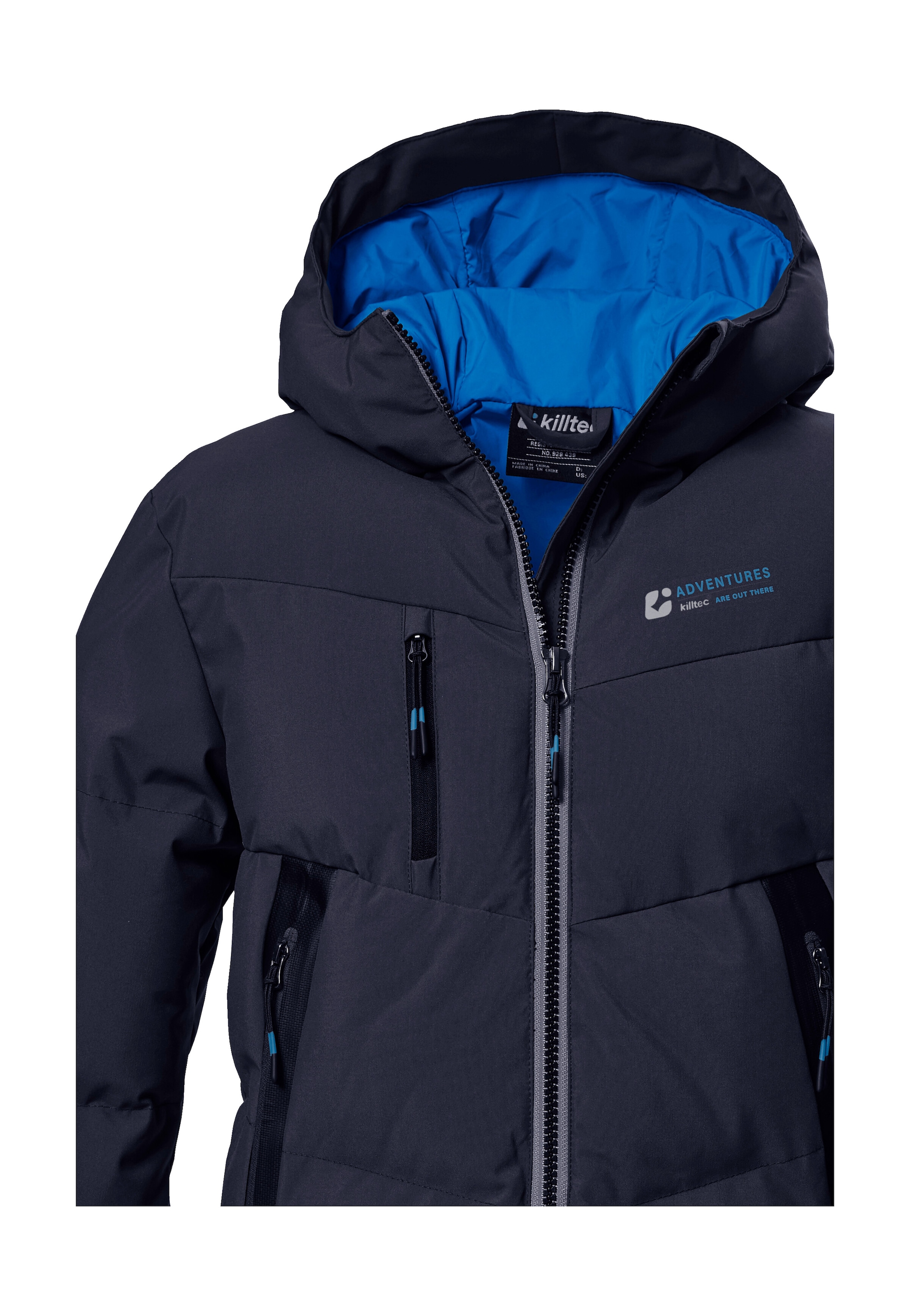 Killtec Steppjacke »KOW 374 BYS QLTD JCKT«, Wasserabweisende Jungenjacke mit verstellbaren Bündchen
