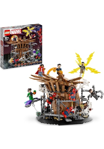 Konstruktionsspielsteine »Spider-Mans großer Showdown (76261), LEGO® Marvel«, (900 St.)