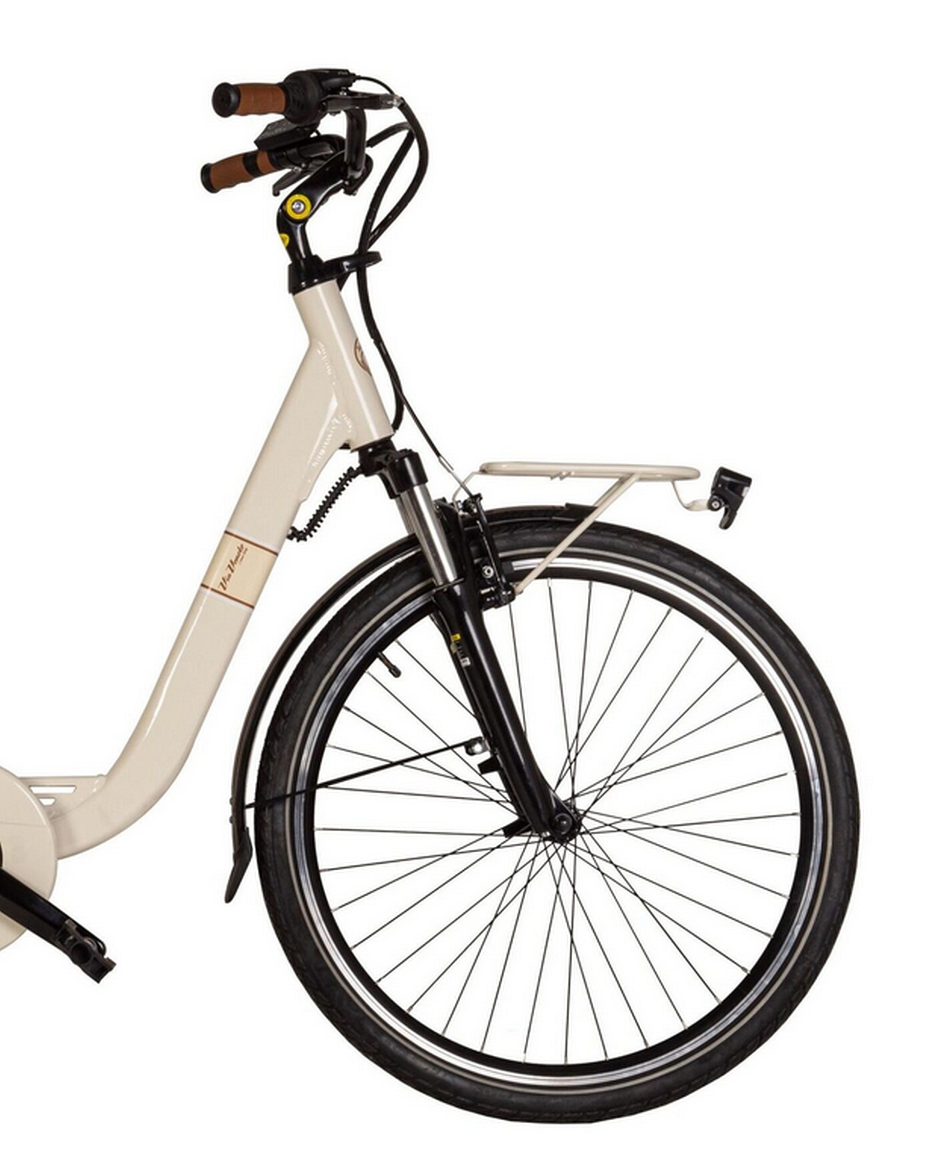 VENICE - I love Italy E-Bike »Elektro-Citybike MONOTUBO CLASSIC Lady 28 Zoll, beige«