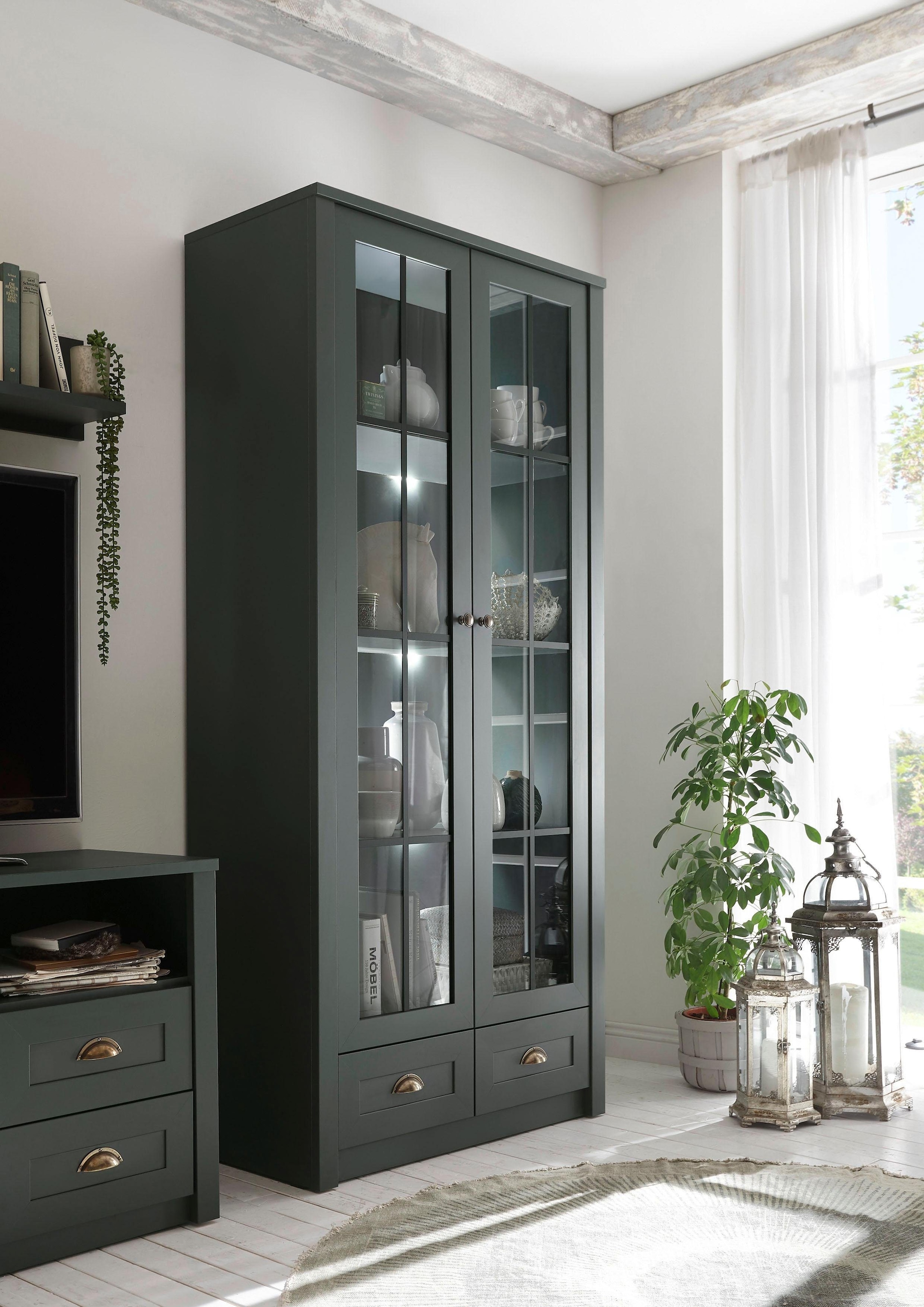 Home affaire Vitrine »Ascot«, Höhe 197 cm bestellen bei OTTO | Vitrinenschränke