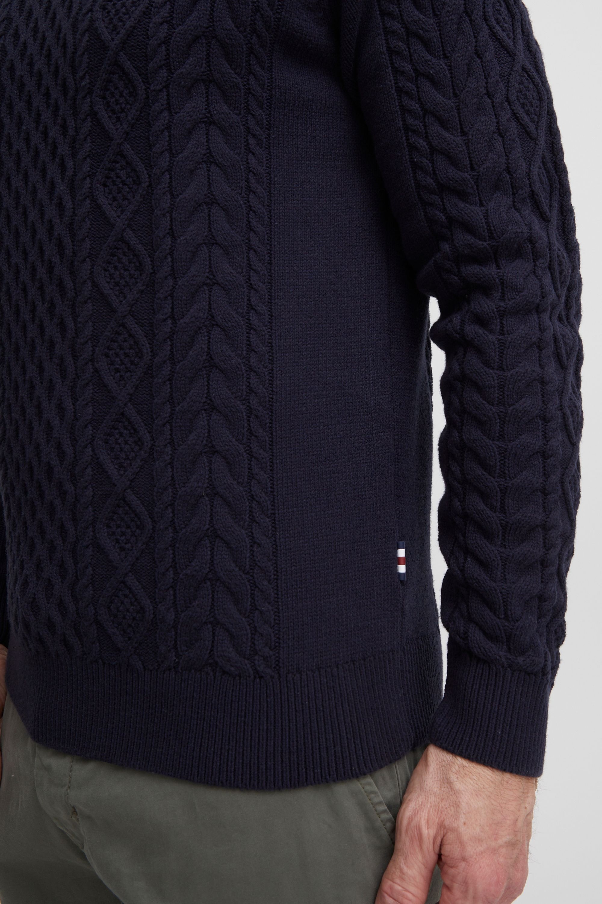 FQ1924 Strickfleece-Pullover »Strickpullover FQKyle«