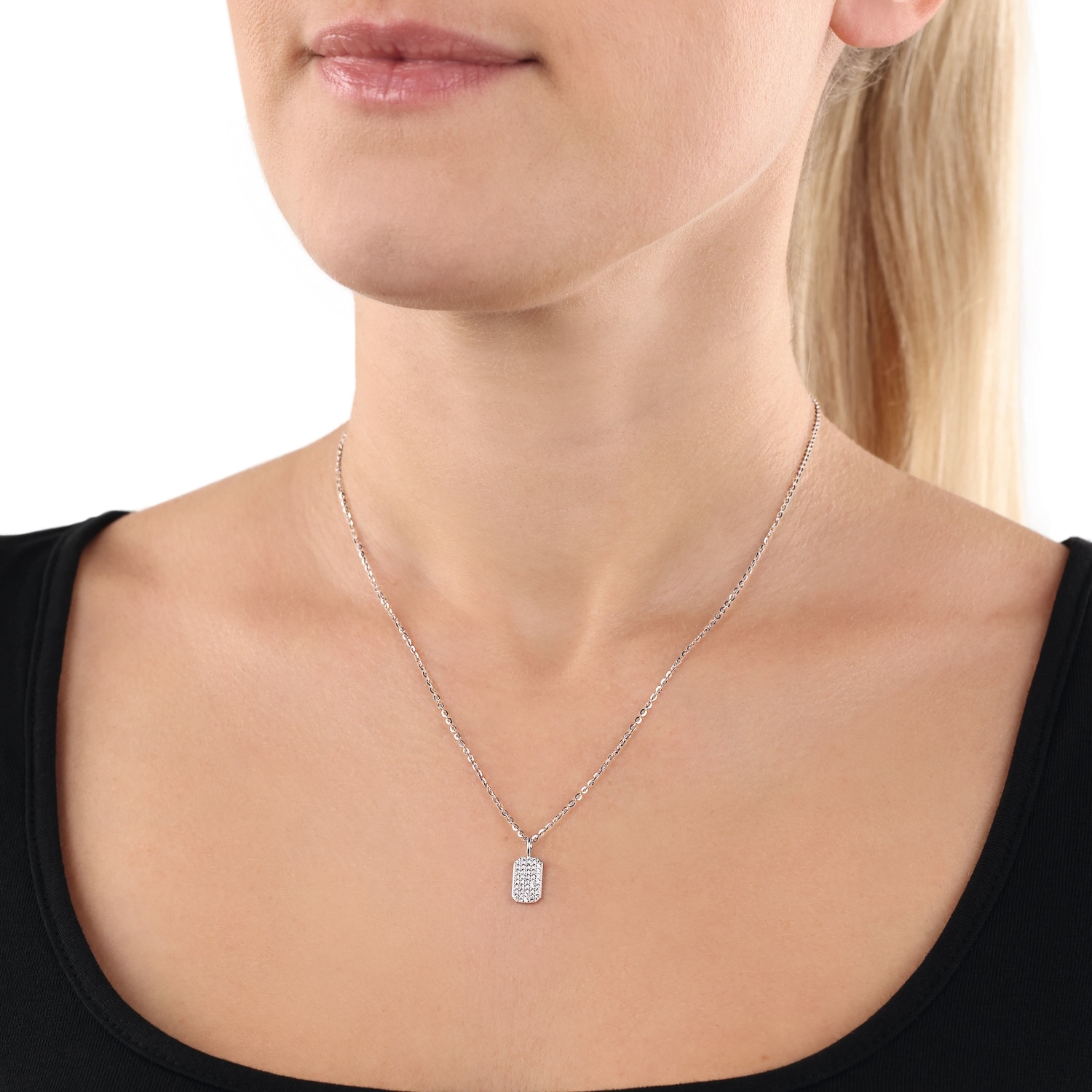 Amor Kette mit Anhänger »2038059«, mit Zirkonia (synth.)