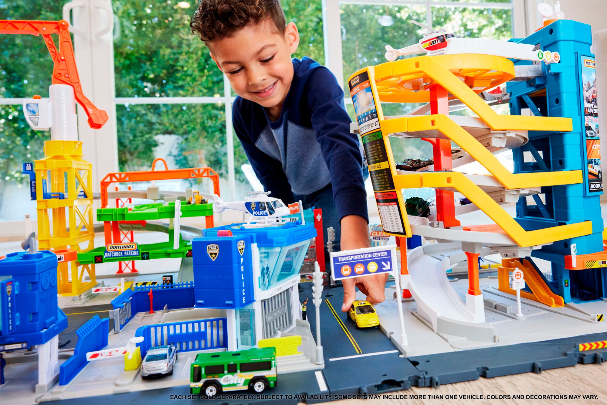 MATCHBOX Spielwelt »Matchbox Abenteuer Flughafen«, mit Funktionen