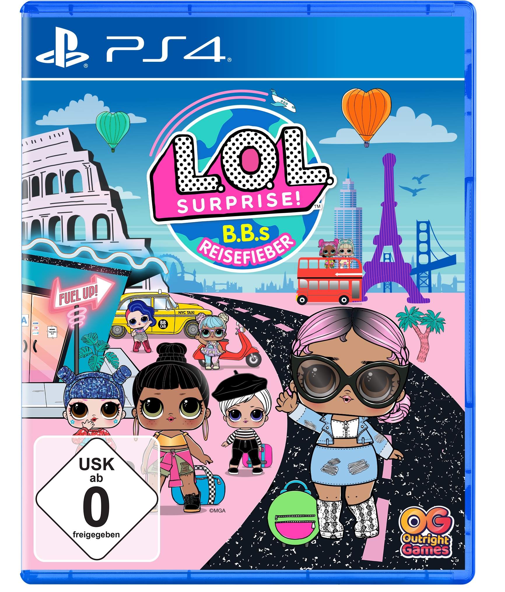 Outright Games Spielesoftware »LOL Surprise! B.B.s Reisefieber«, PlayStation 4