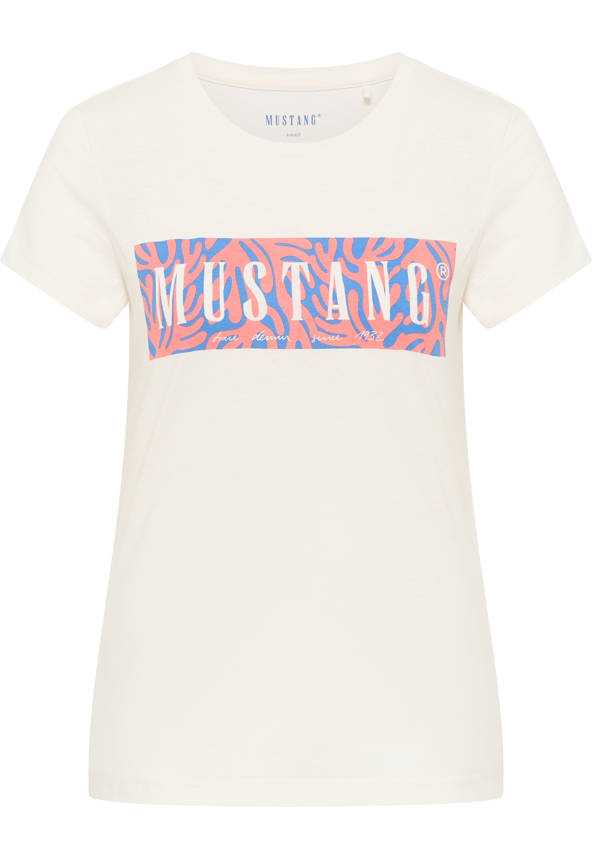 MUSTANG Kurzarmshirt »T-Shirt« im OTTO Online Shop