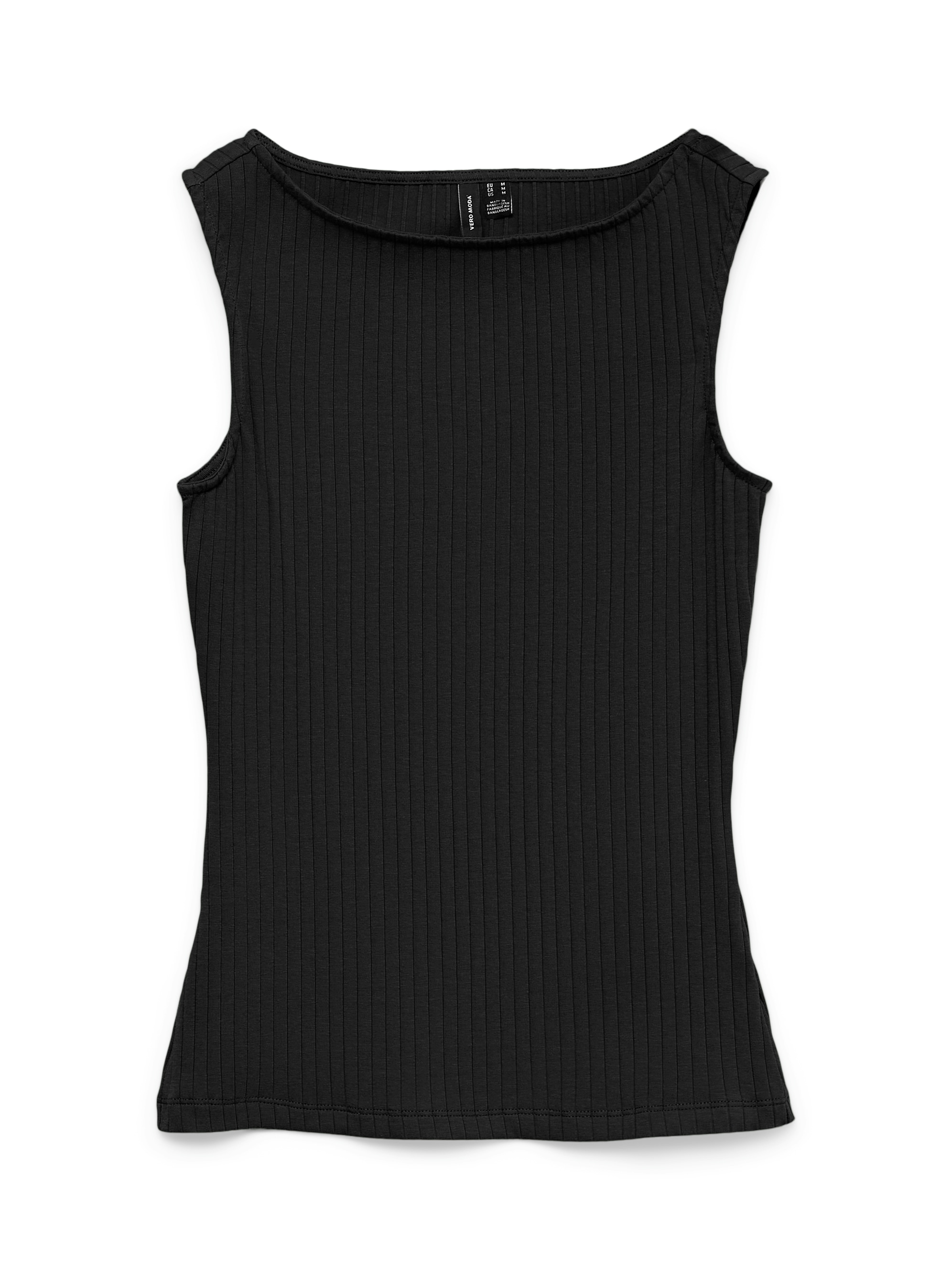 Vero Moda Shirttop »VMRUBY SL TOP JRS NOOS« Baumwollmischung