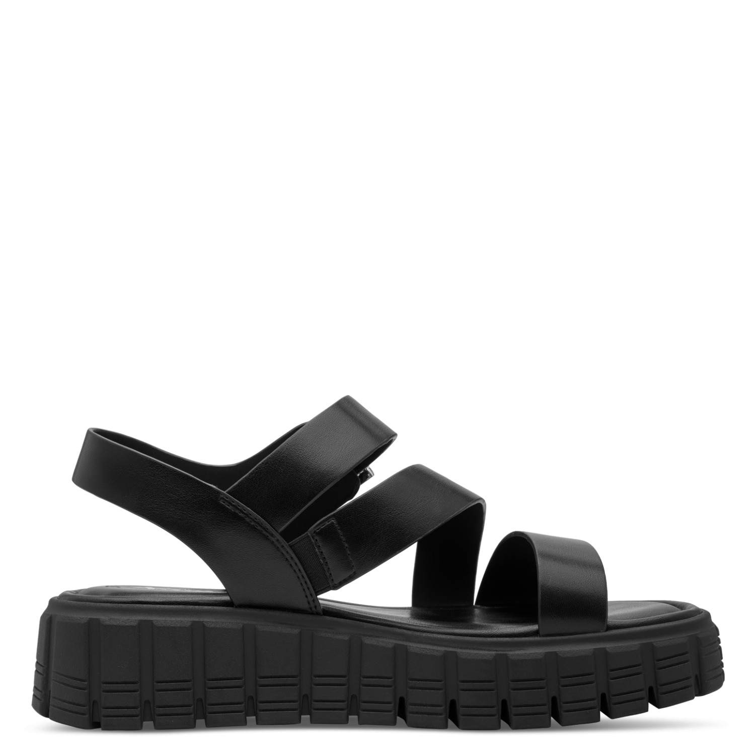 Tamaris Plateausandale  Sommerschuh, Plateausandalale in veganer Verarbeitung