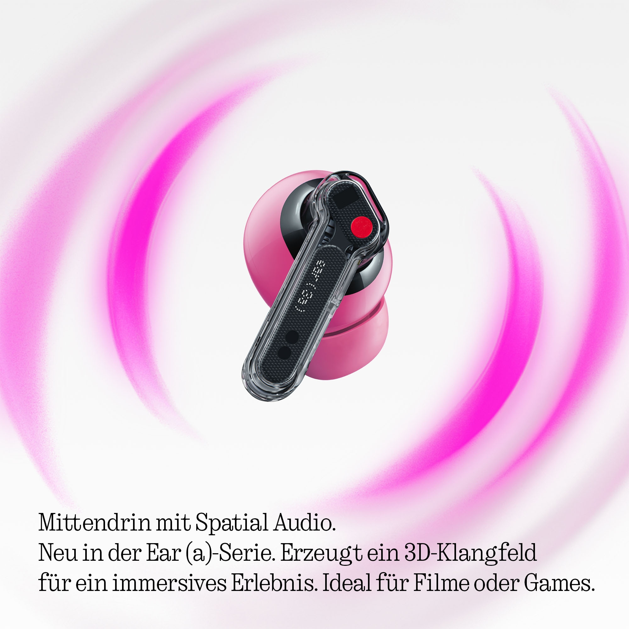 NOTHING wireless In-Ear-Kopfhörer »Ear (3a)« Bluetooth Active Noise Cancelling (ANC)