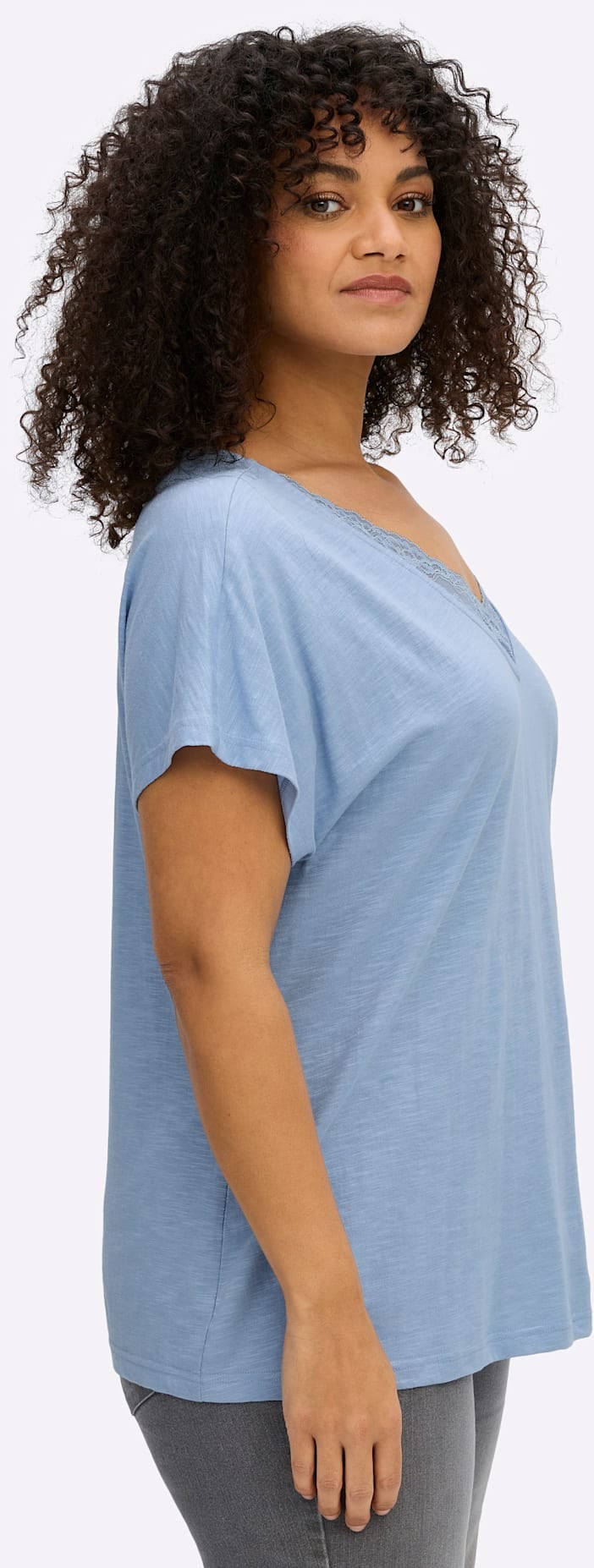 Sheego T-Shirt »Kurzarm-Shirt« 1