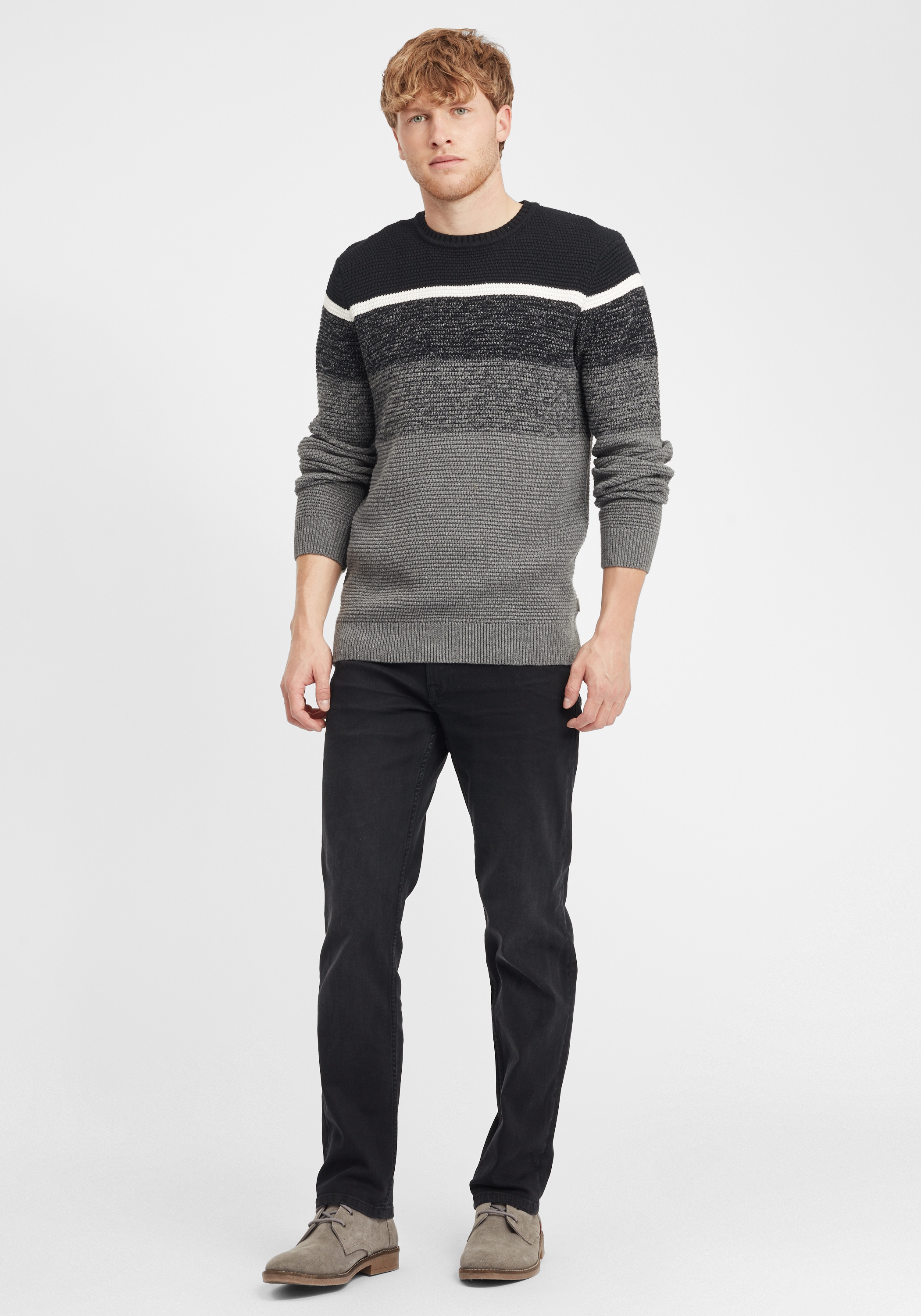 Blend Strickfleece-Pullover »Strickpullover BHCedro«