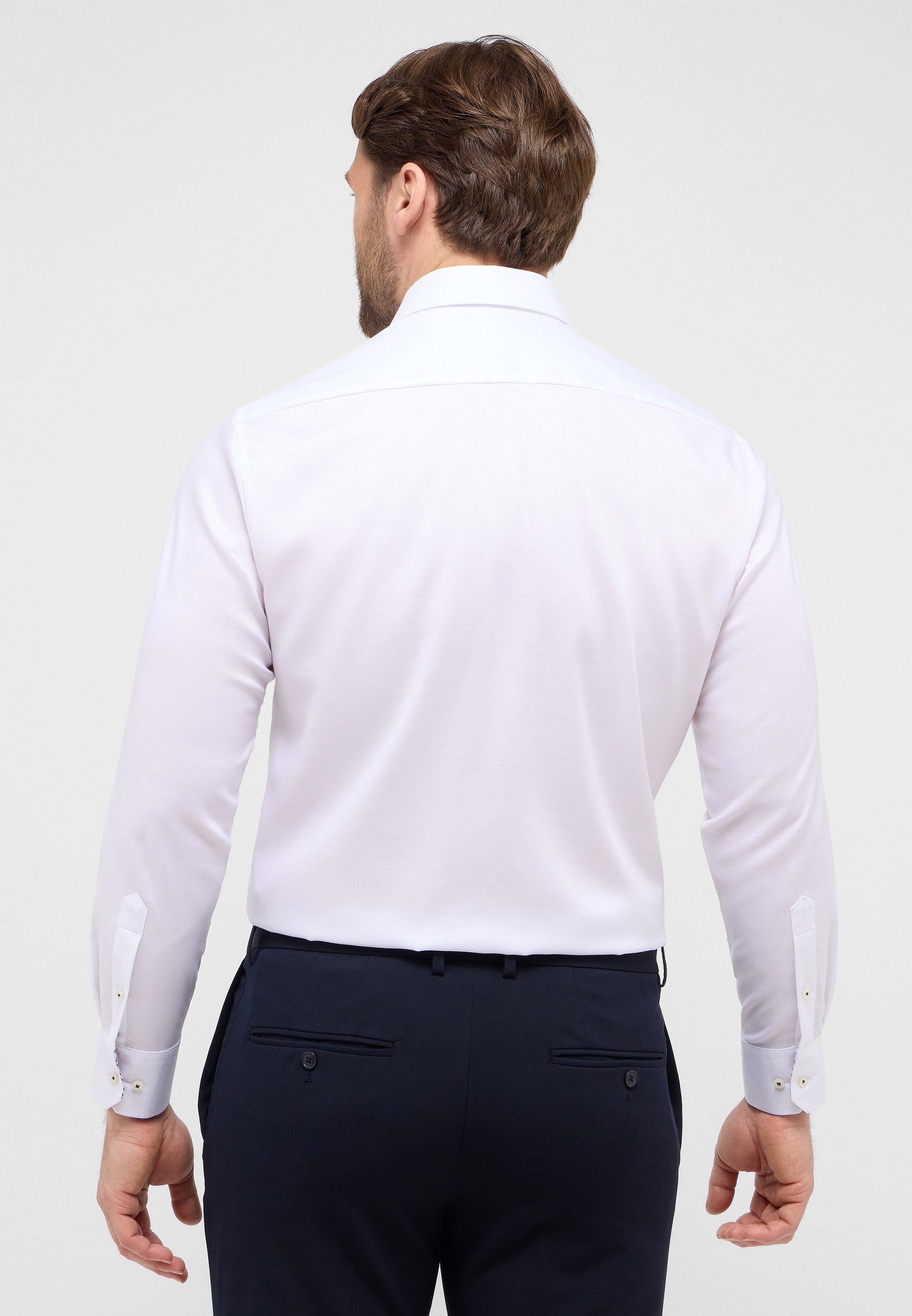 Eterna Langarmhemd »COMFORT FIT« EASY IRON (bügelleicht)