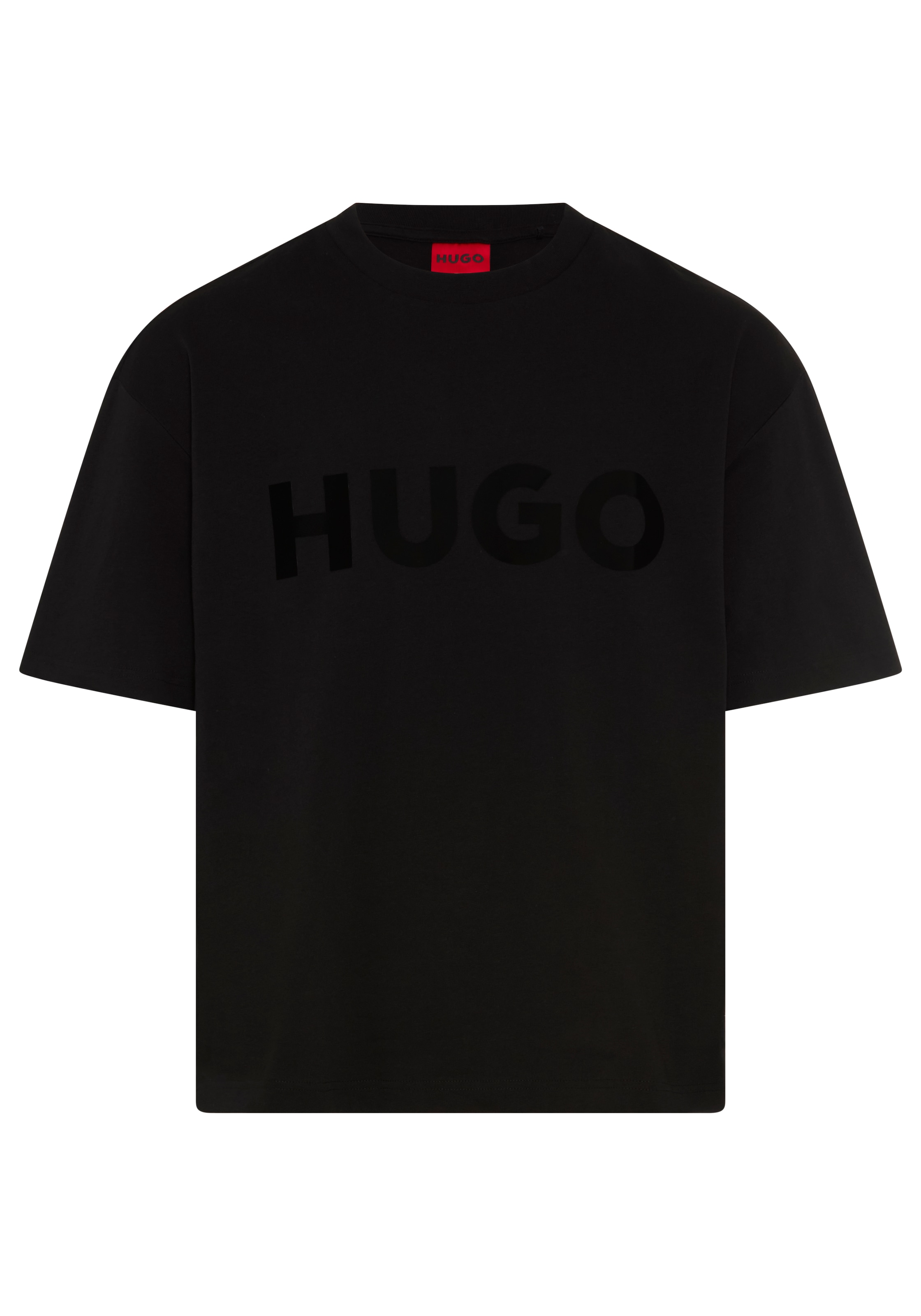HUGO T-Shirt »Dinkee« Oversized-Fit, reine Baumwolle, Logo-Druck