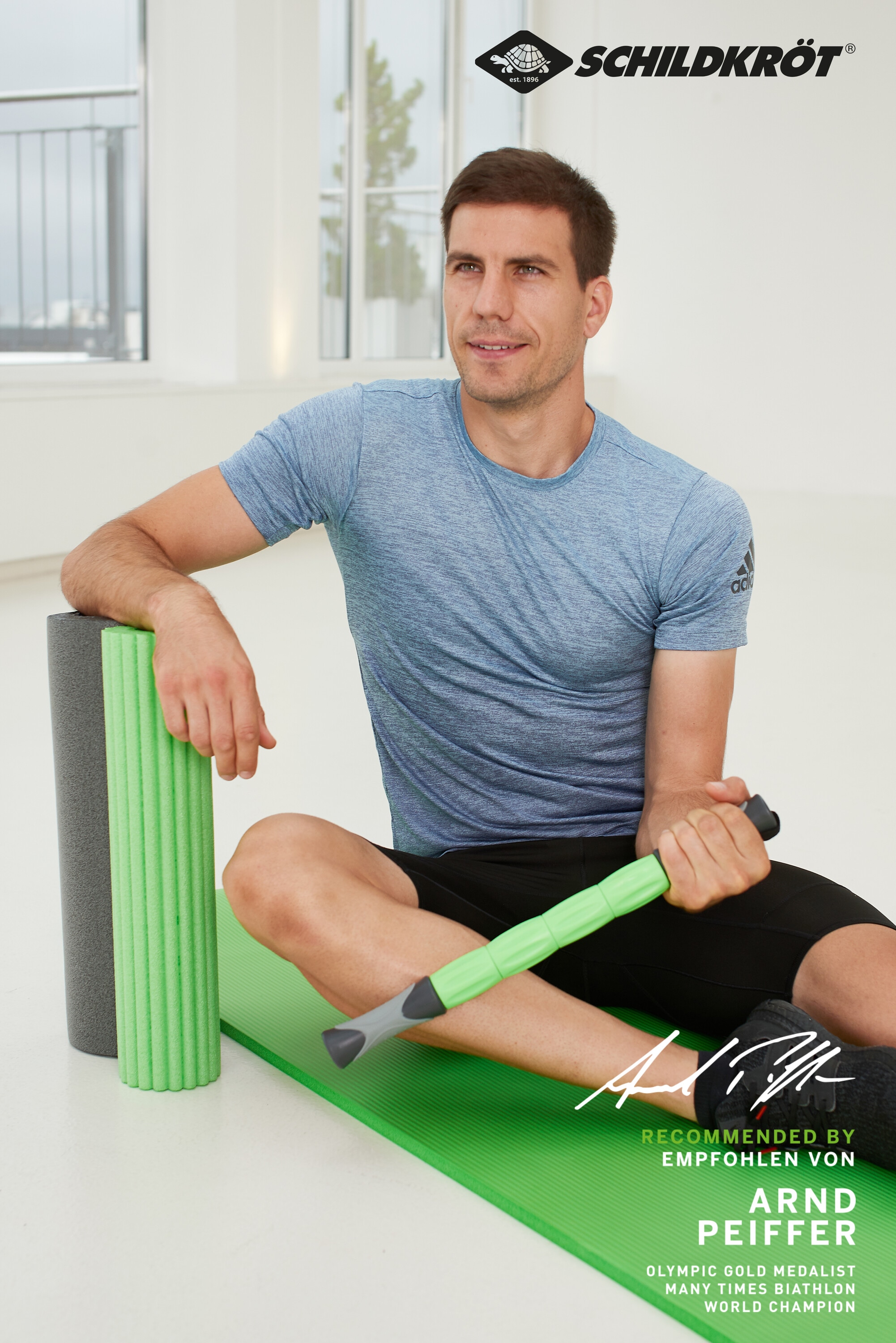 Schildkröt Faszienrolle »3 in 1 Massage Roller«