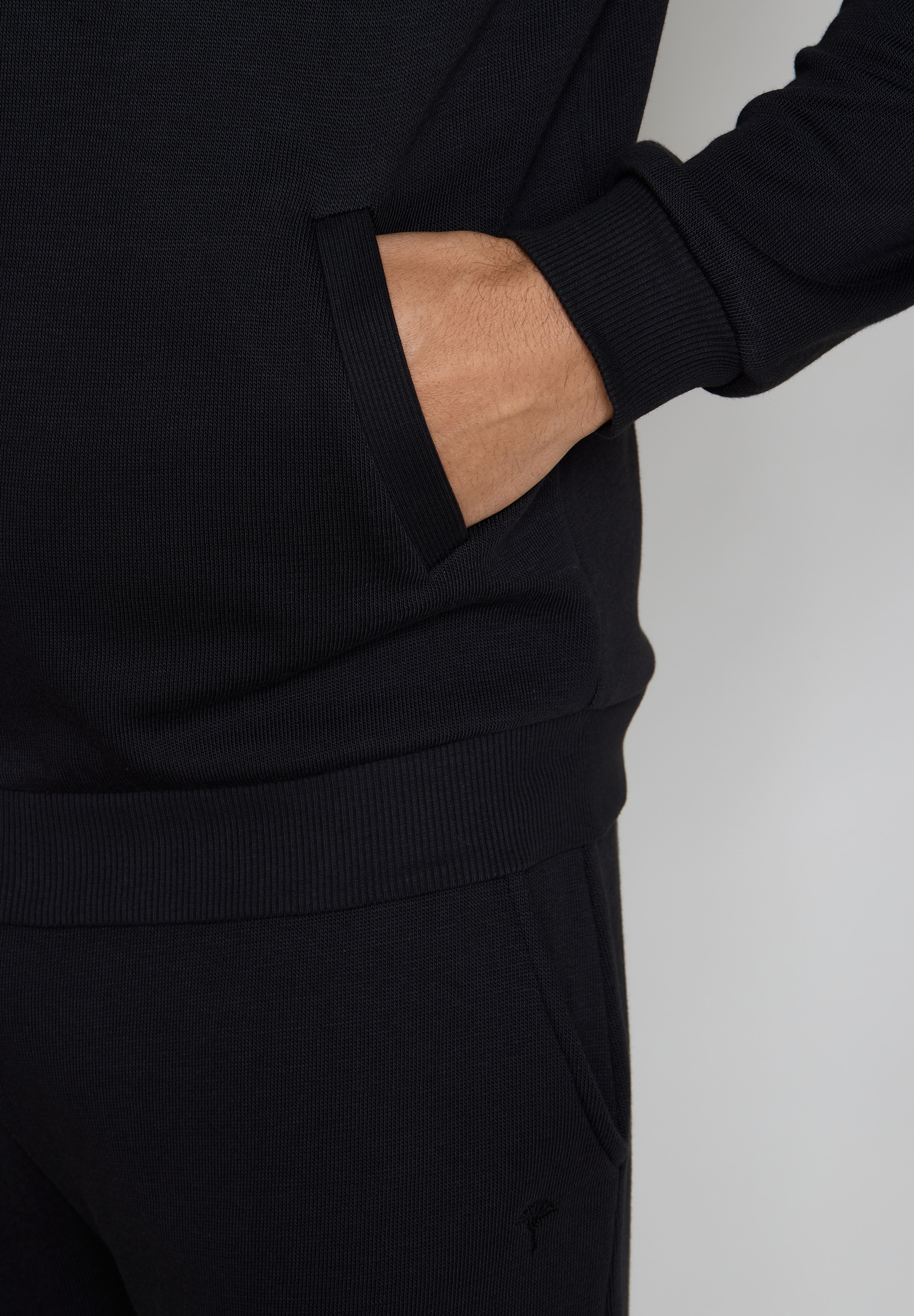 JOOP! Sweatjacke »Mix & Match (Dynamic Interlock)« für Homewear, aus Baumwollmischung, mit Reißverschluss